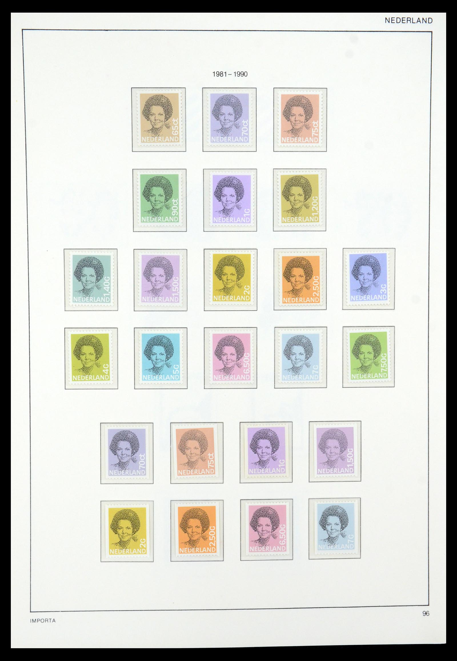 35288 057 - Postzegelverzameling 35288 Nederland 1959-2013.