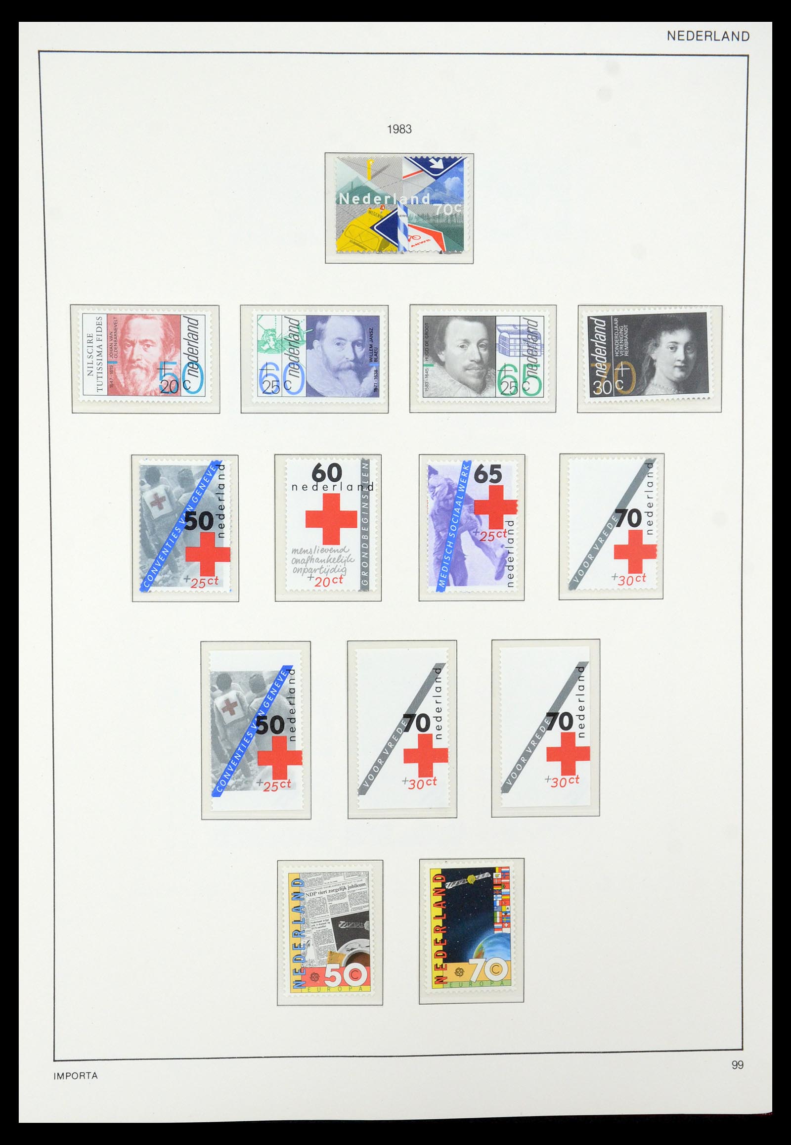 35288 060 - Postzegelverzameling 35288 Nederland 1959-2013.