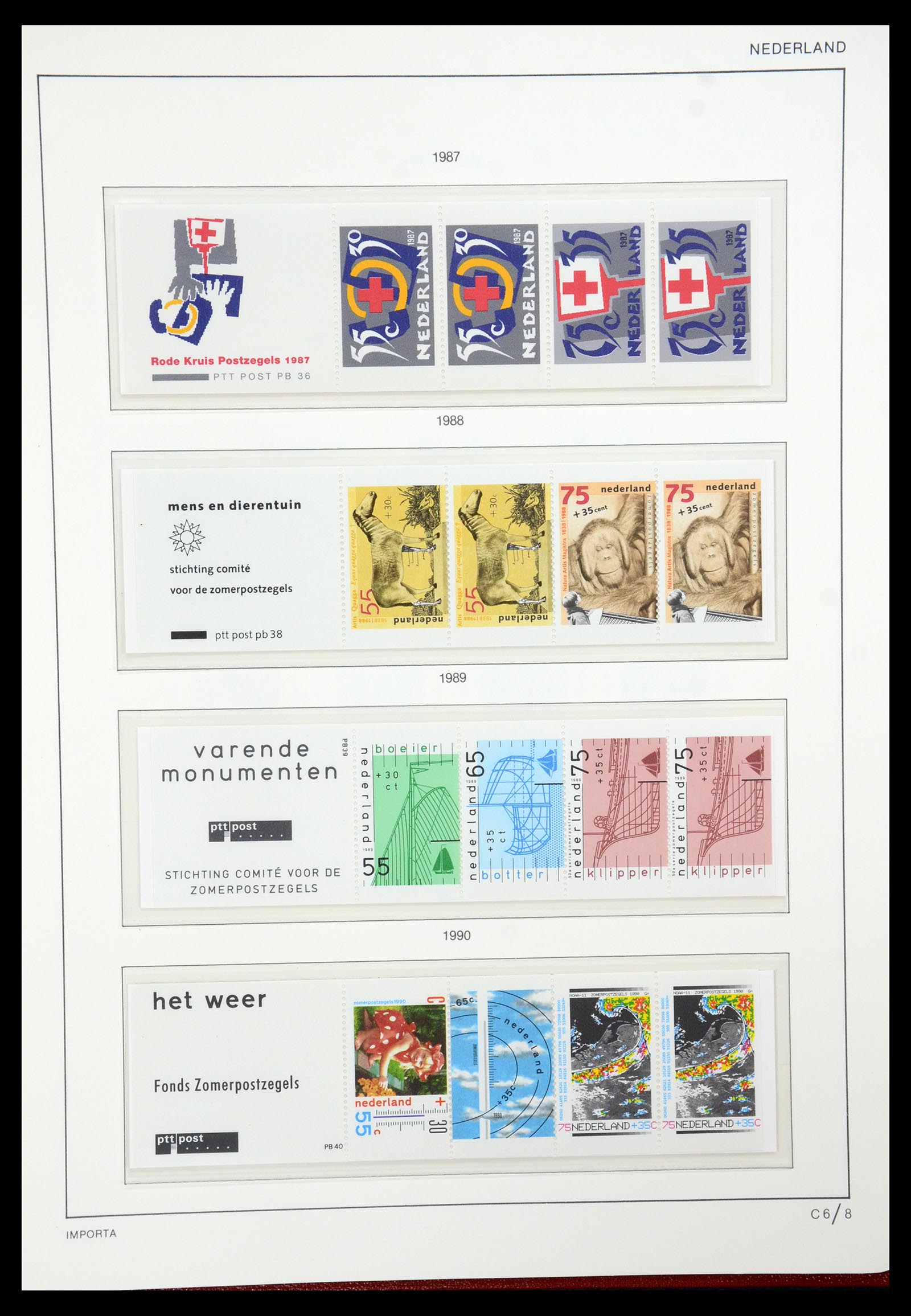 35288 090 - Postzegelverzameling 35288 Nederland 1959-2013.