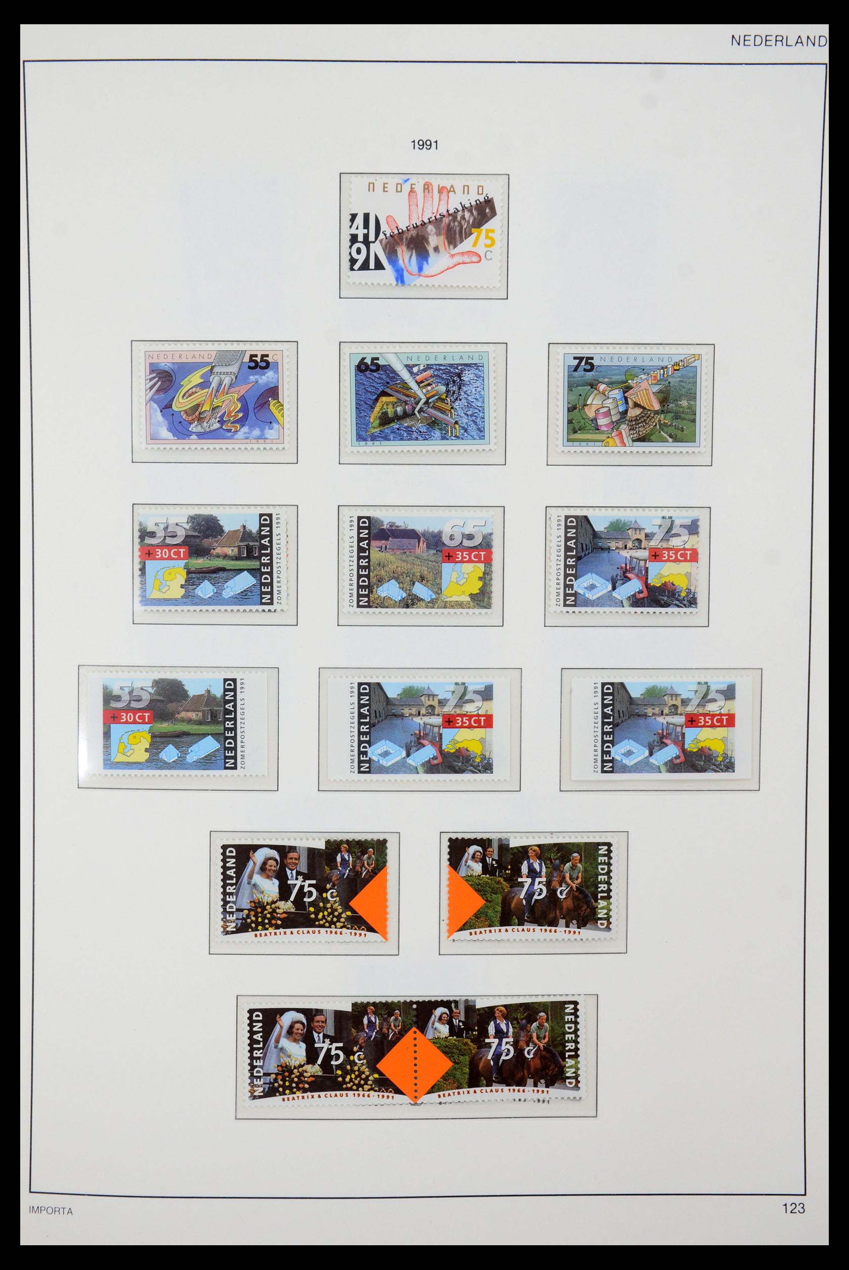 35288 092 - Postzegelverzameling 35288 Nederland 1959-2013.