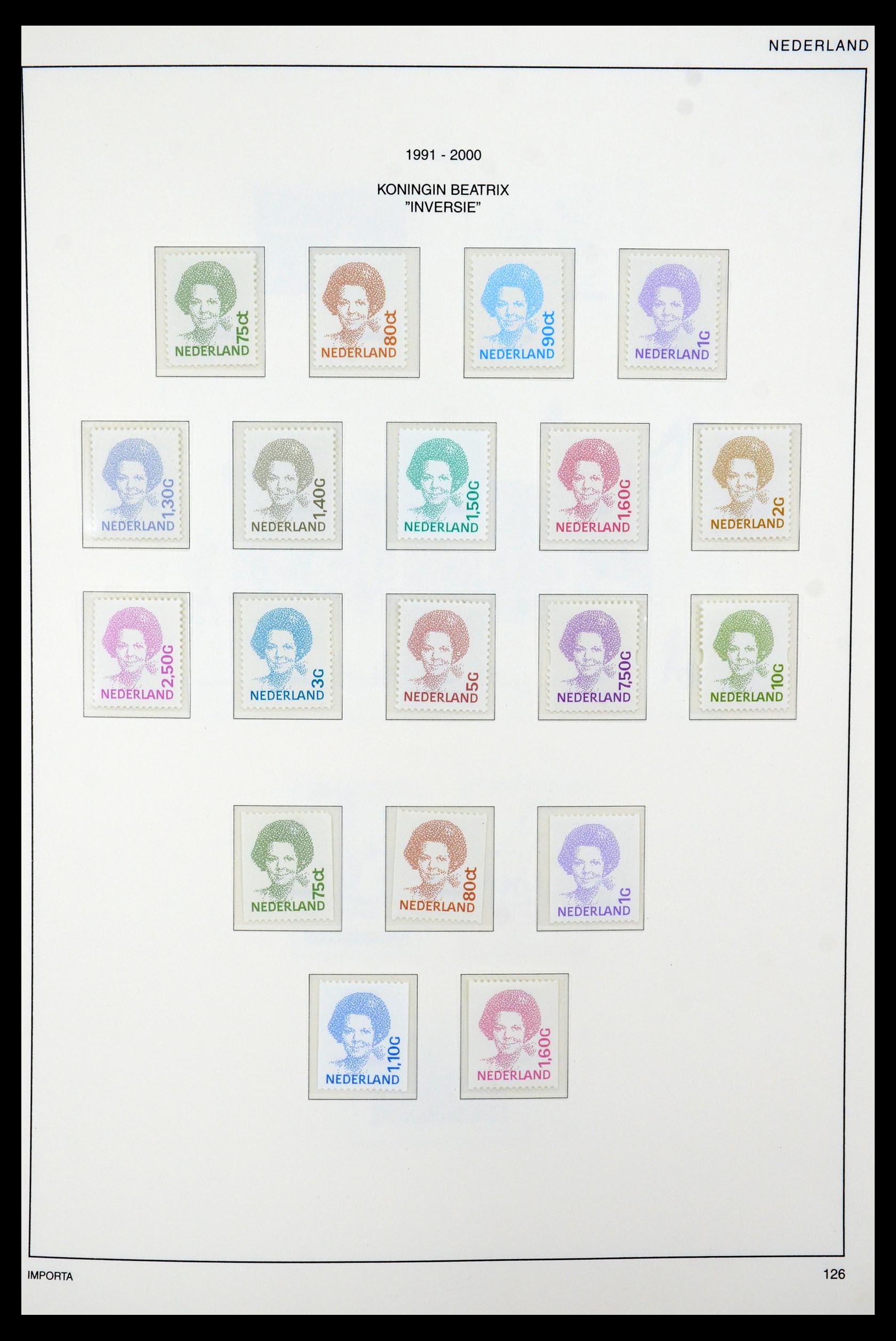 35288 096 - Postzegelverzameling 35288 Nederland 1959-2013.