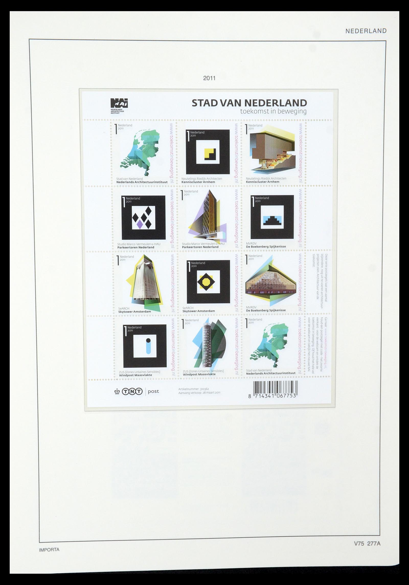 35288 393 - Stamp Collection 35288 Netherland 1959-2013.