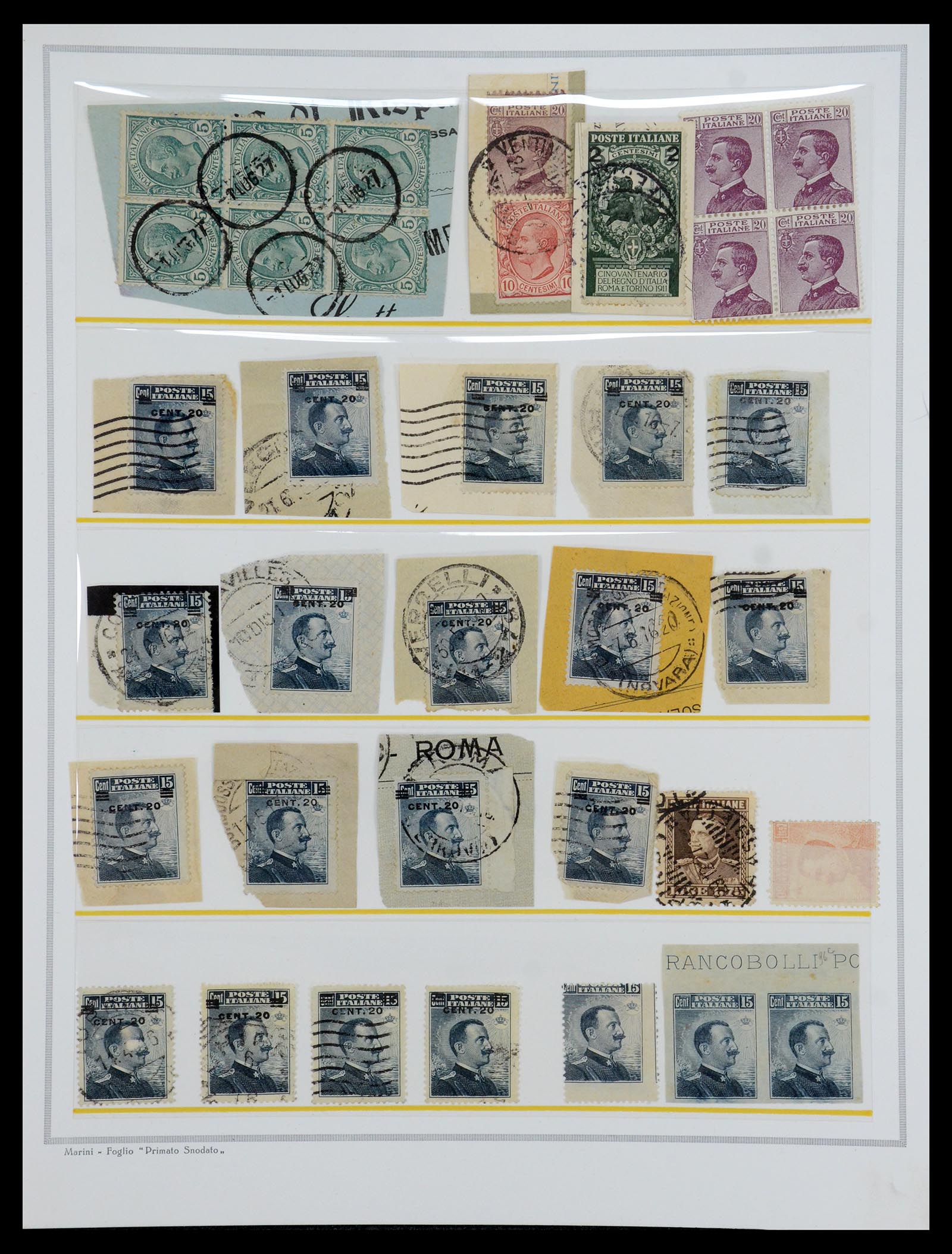 35295 002 - Stamp Collection 35295 Italy varieties 1862-1980.