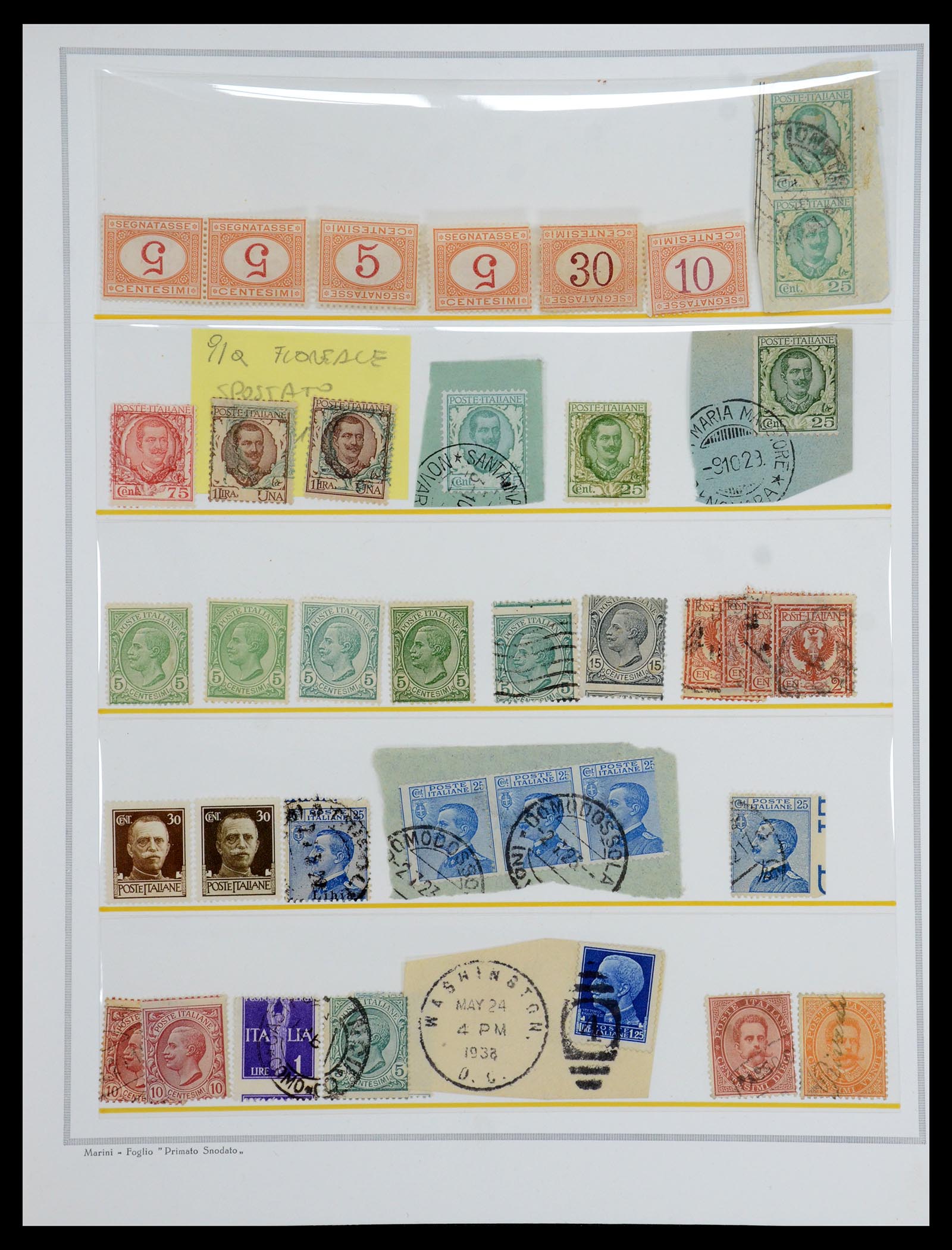 35295 003 - Stamp Collection 35295 Italy varieties 1862-1980.