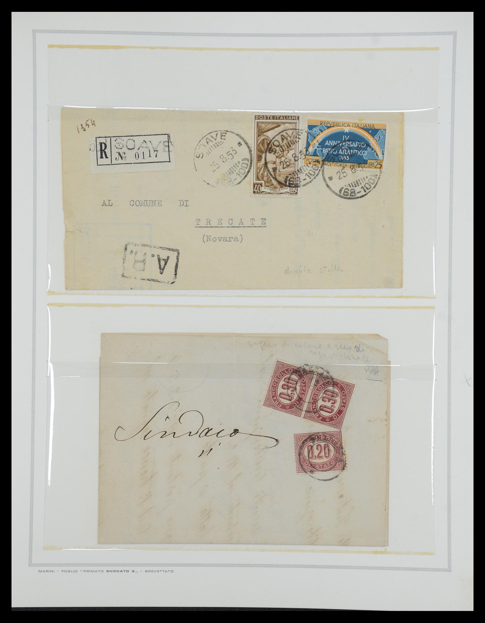 35295 006 - Stamp Collection 35295 Italy varieties 1862-1980.