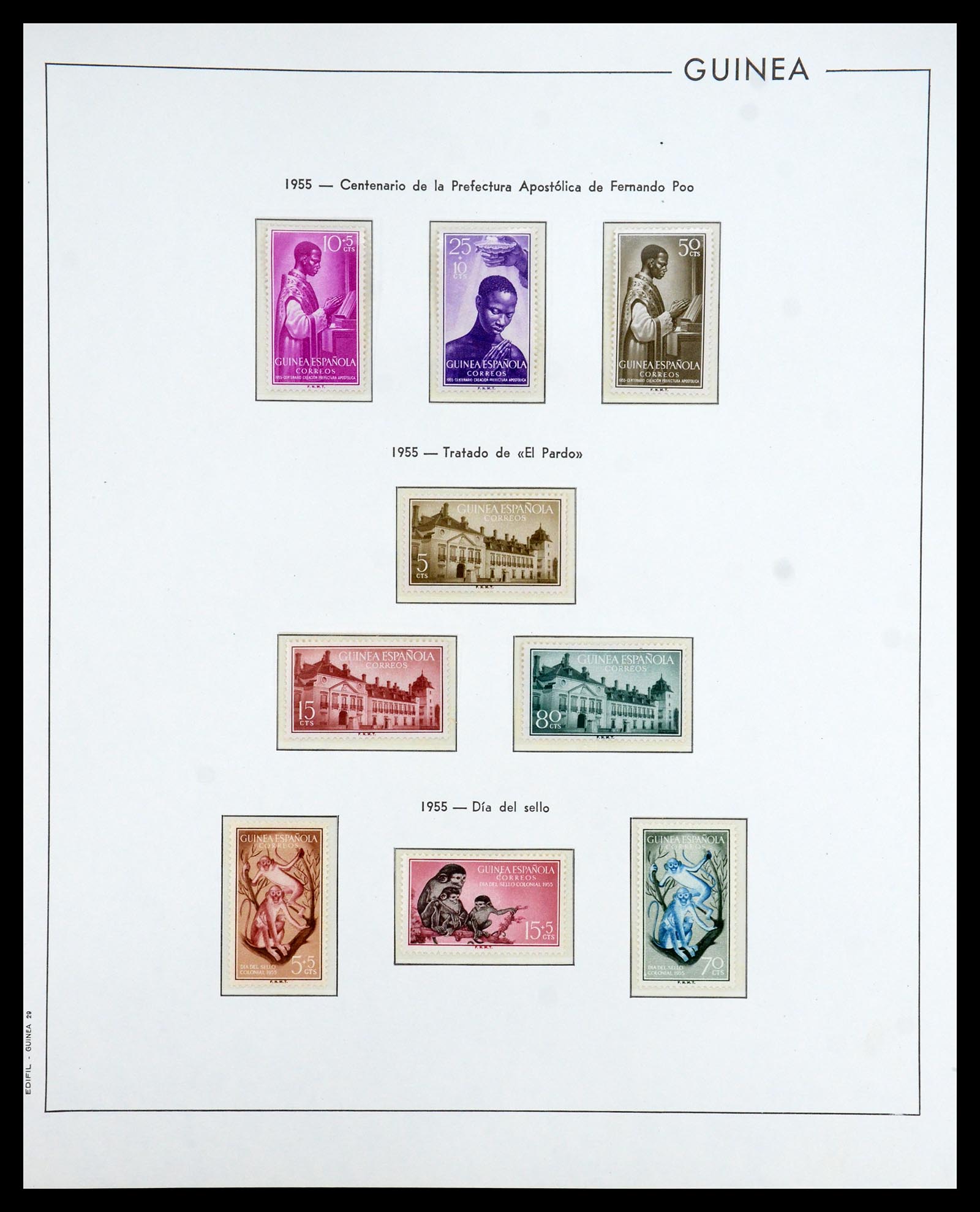 35298 015 - Stamp Collection 35298 Spanish colonies 1950-1975.