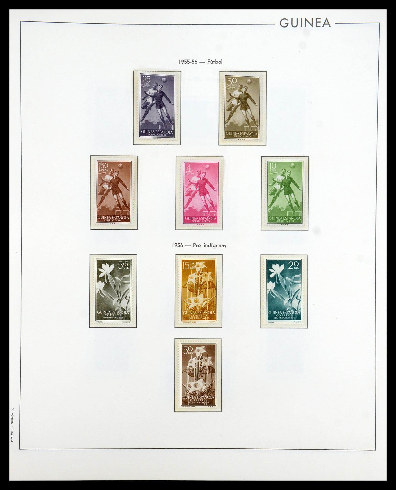 35298 016 - Postzegelverzameling 35298 Spaanse koloniën 1950-1975.