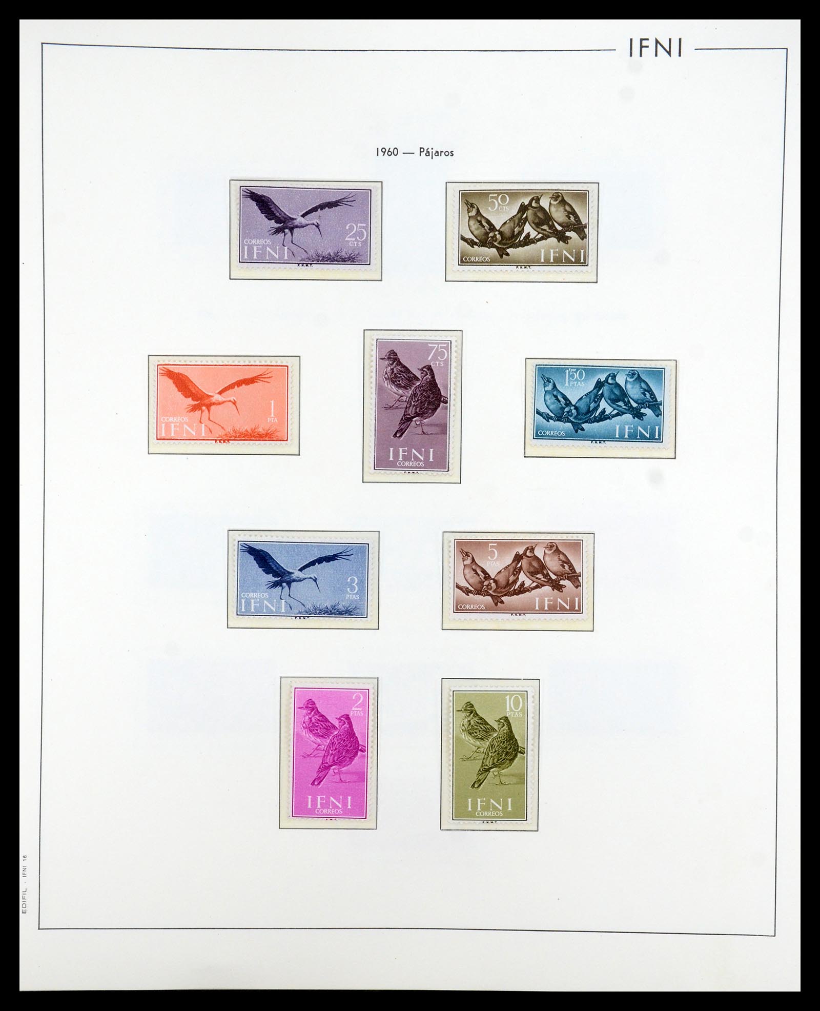 35298 030 - Postzegelverzameling 35298 Spaanse koloniën 1950-1975.