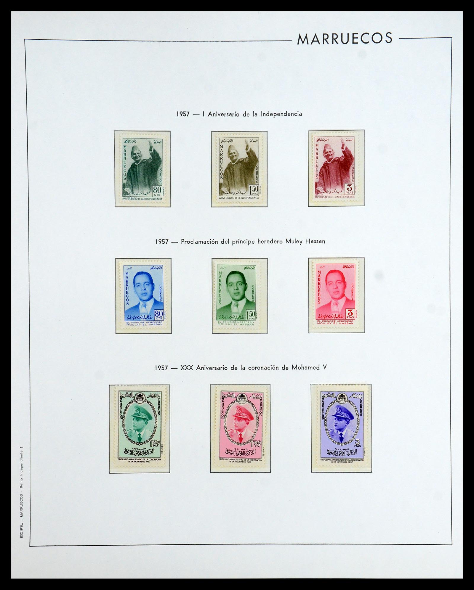 35298 048 - Postzegelverzameling 35298 Spaanse koloniën 1950-1975.