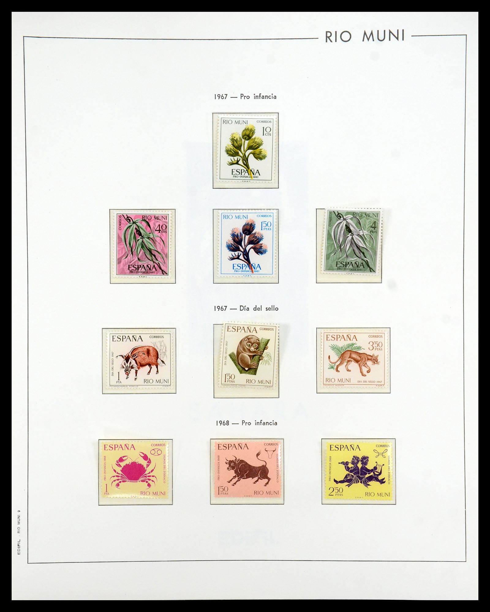 35298 056 - Postzegelverzameling 35298 Spaanse koloniën 1950-1975.
