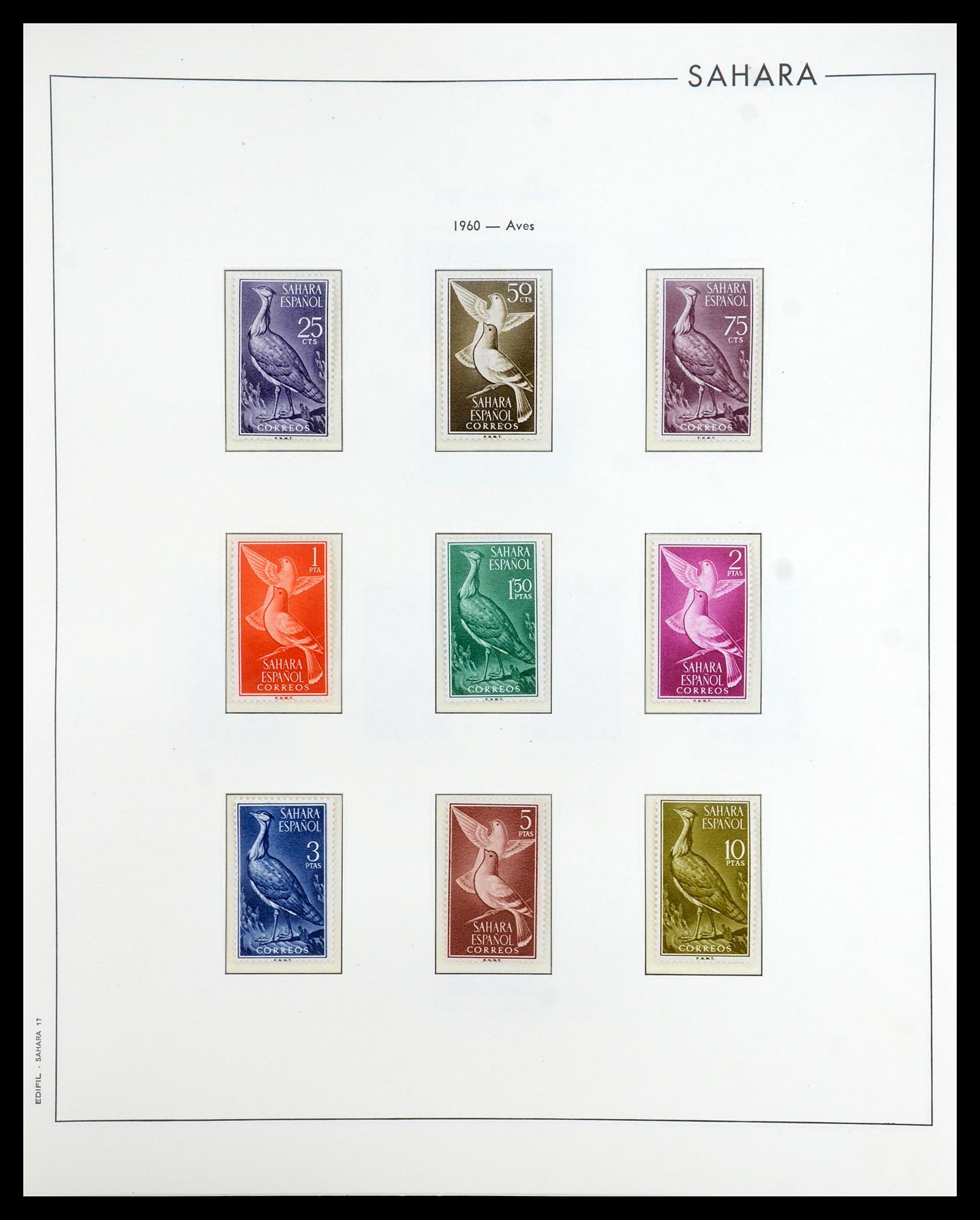 35298 065 - Postzegelverzameling 35298 Spaanse koloniën 1950-1975.