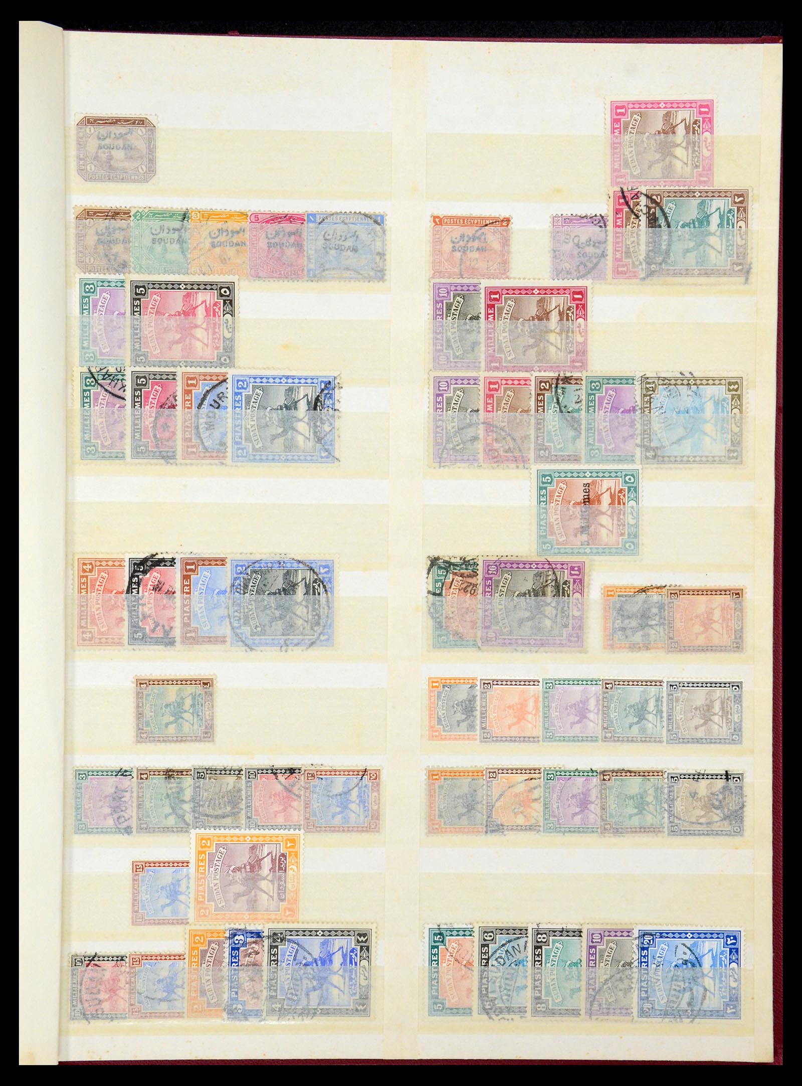 35299 001 - Postzegelverzameling 35299 Soedan 1897-1998.