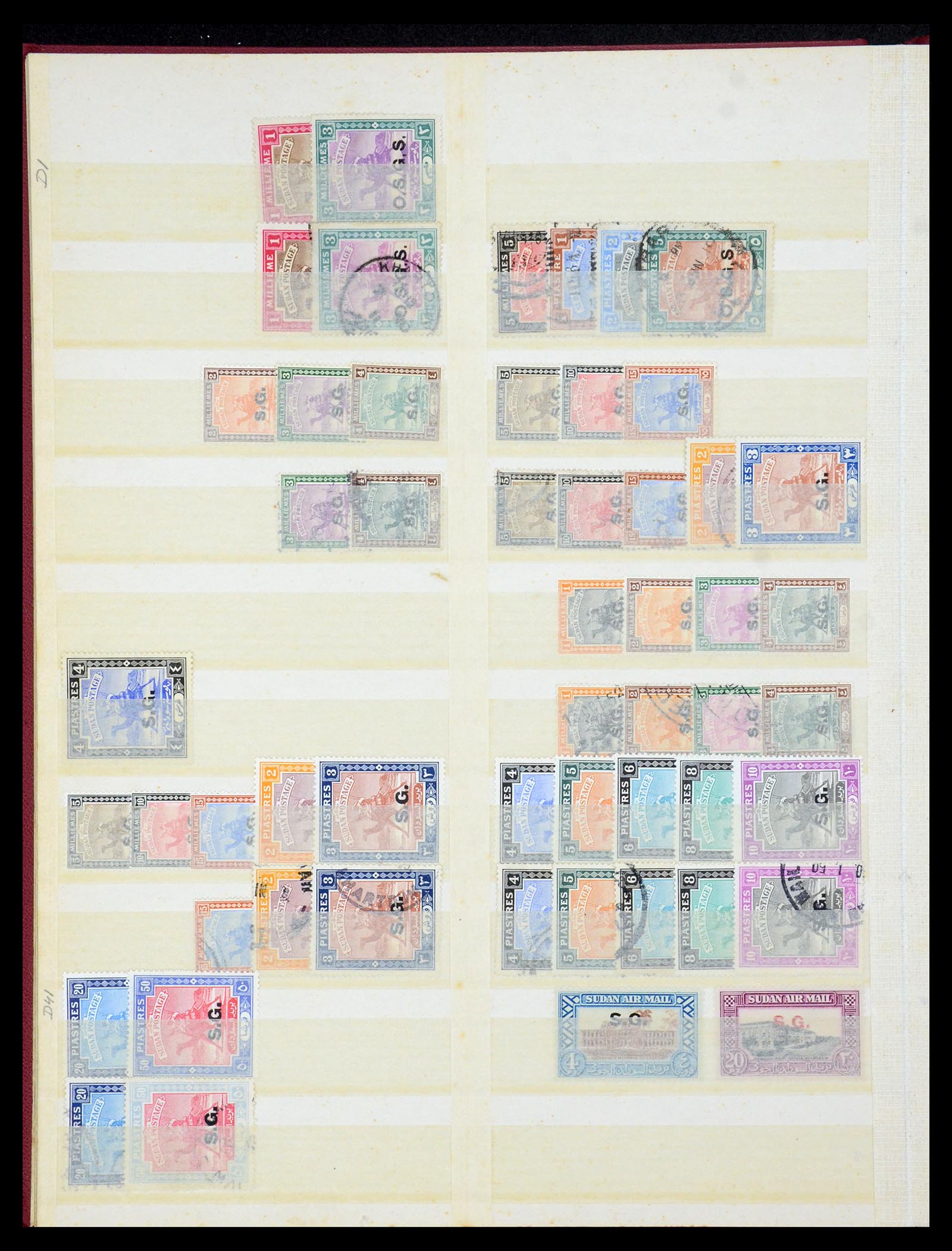 35299 012 - Postzegelverzameling 35299 Soedan 1897-1998.
