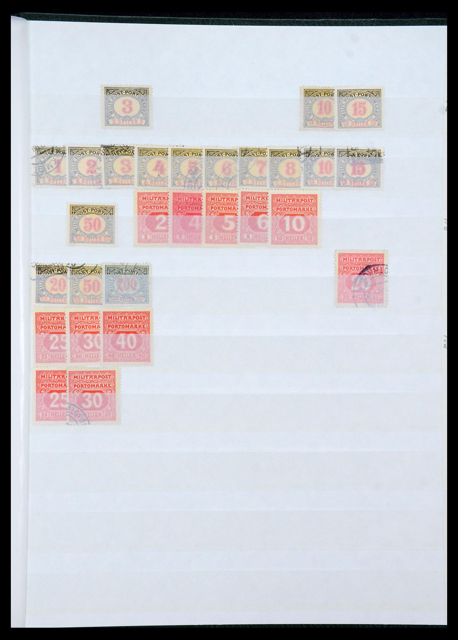35302 005 - Postzegelverzameling 35302 Bosnië en Servië 1871-1920.