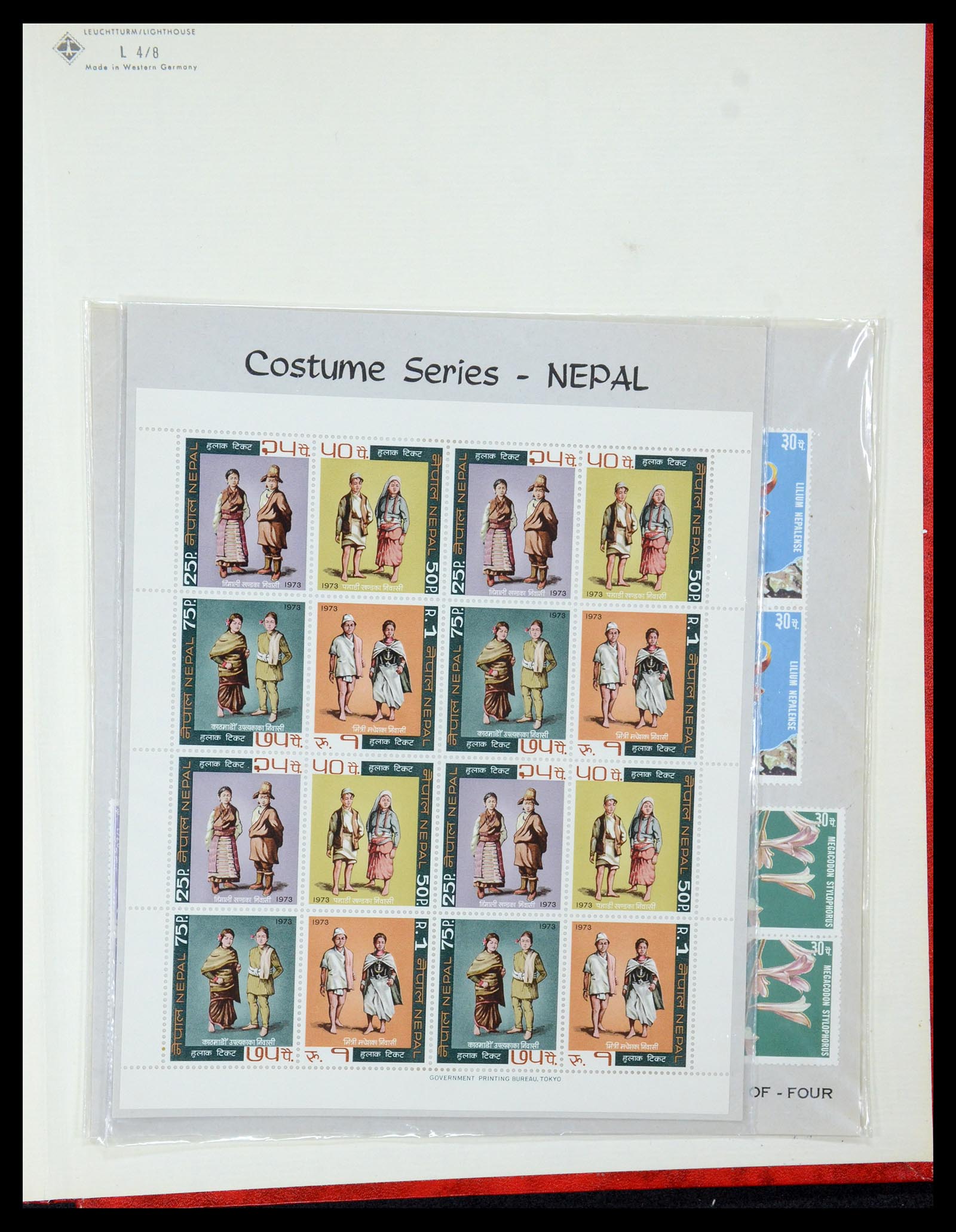 35304 017 - Postzegelverzameling 35304 Nepal 1881-1982.