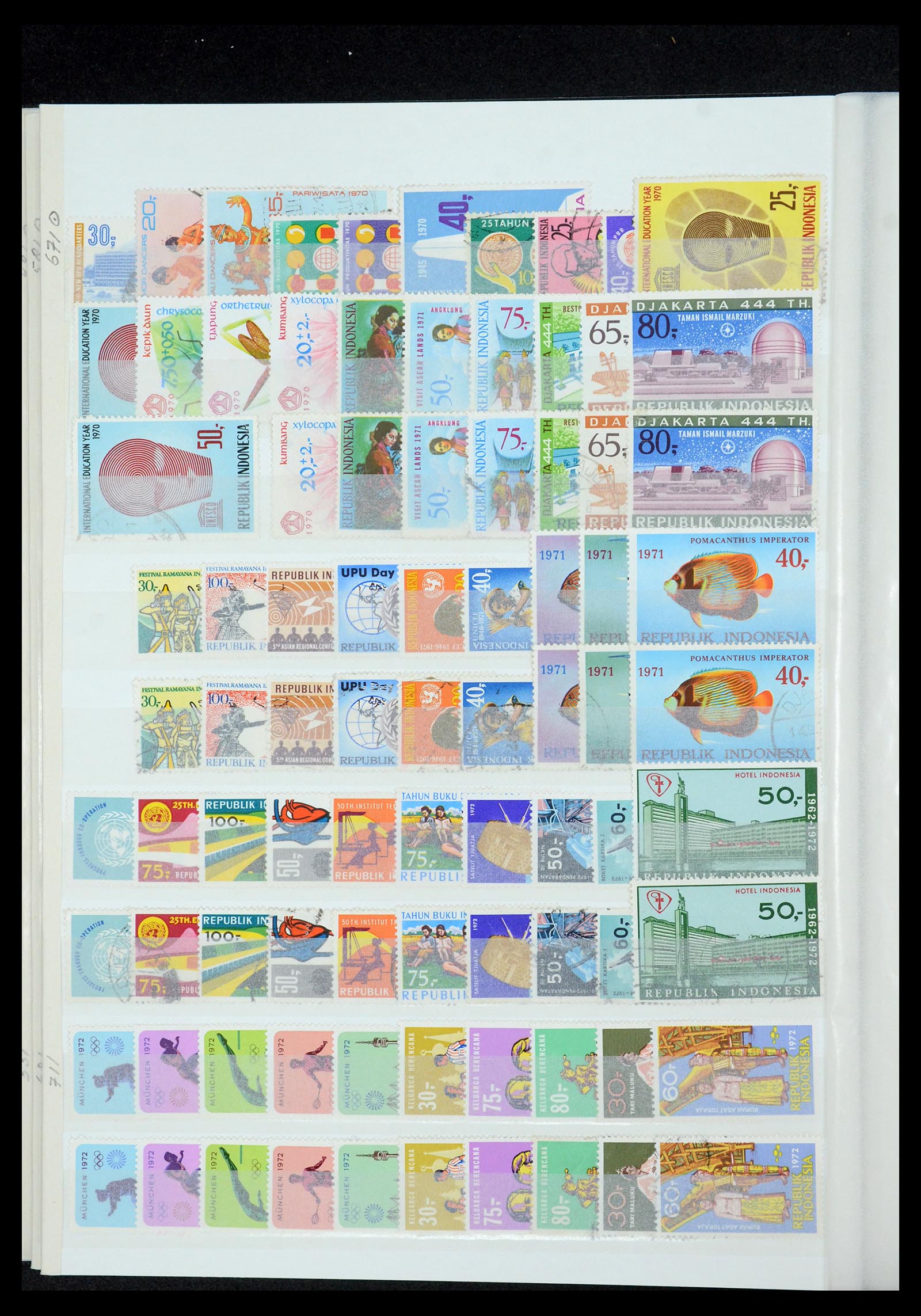 35306 016 - Postzegelverzameling 35306 Indonesië 1948-2000.