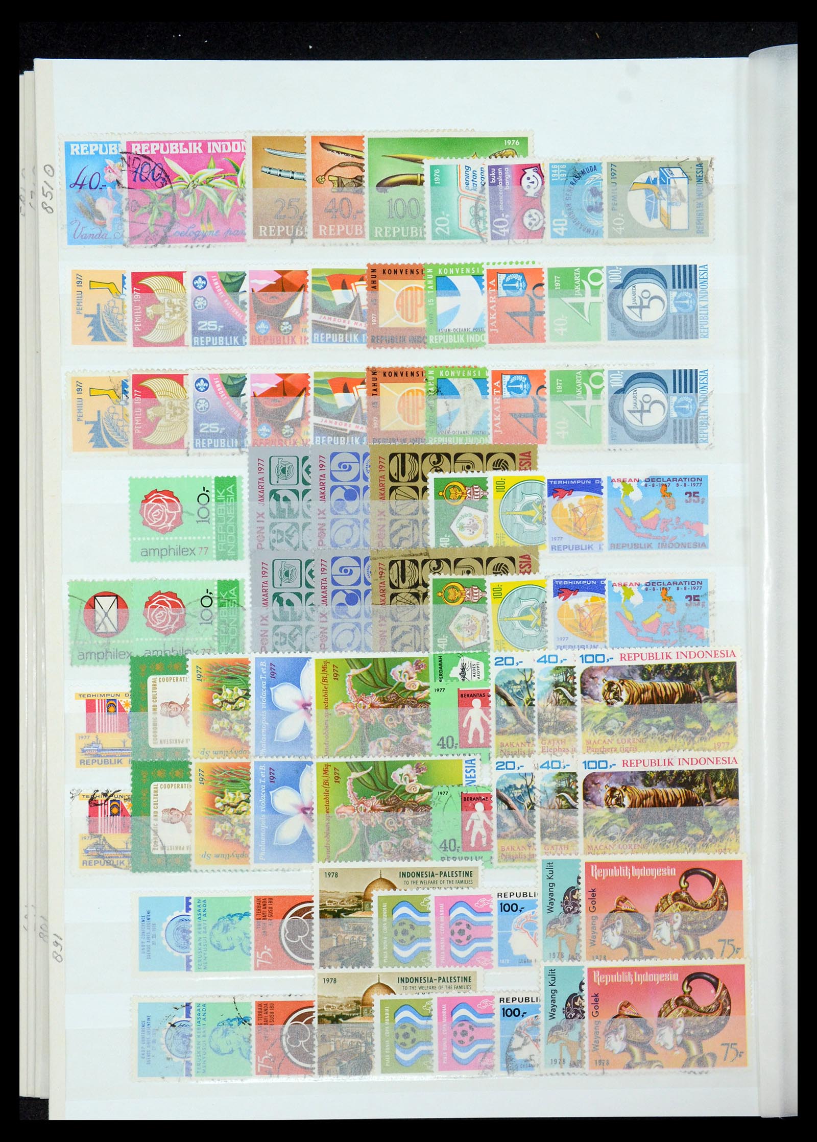 35306 020 - Postzegelverzameling 35306 Indonesië 1948-2000.
