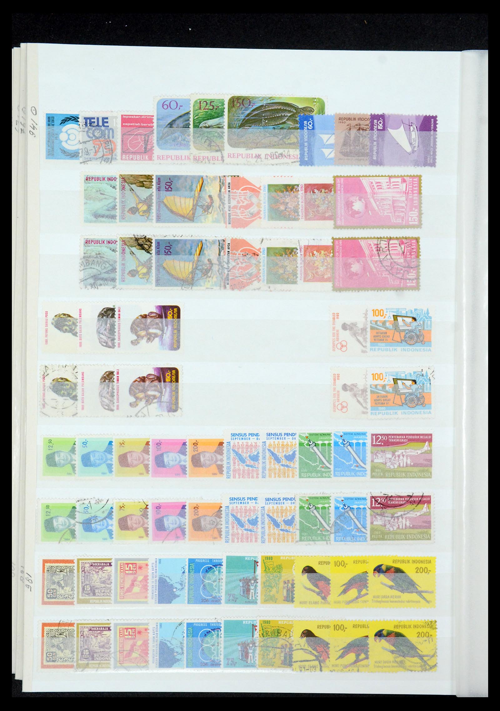 35306 022 - Postzegelverzameling 35306 Indonesië 1948-2000.