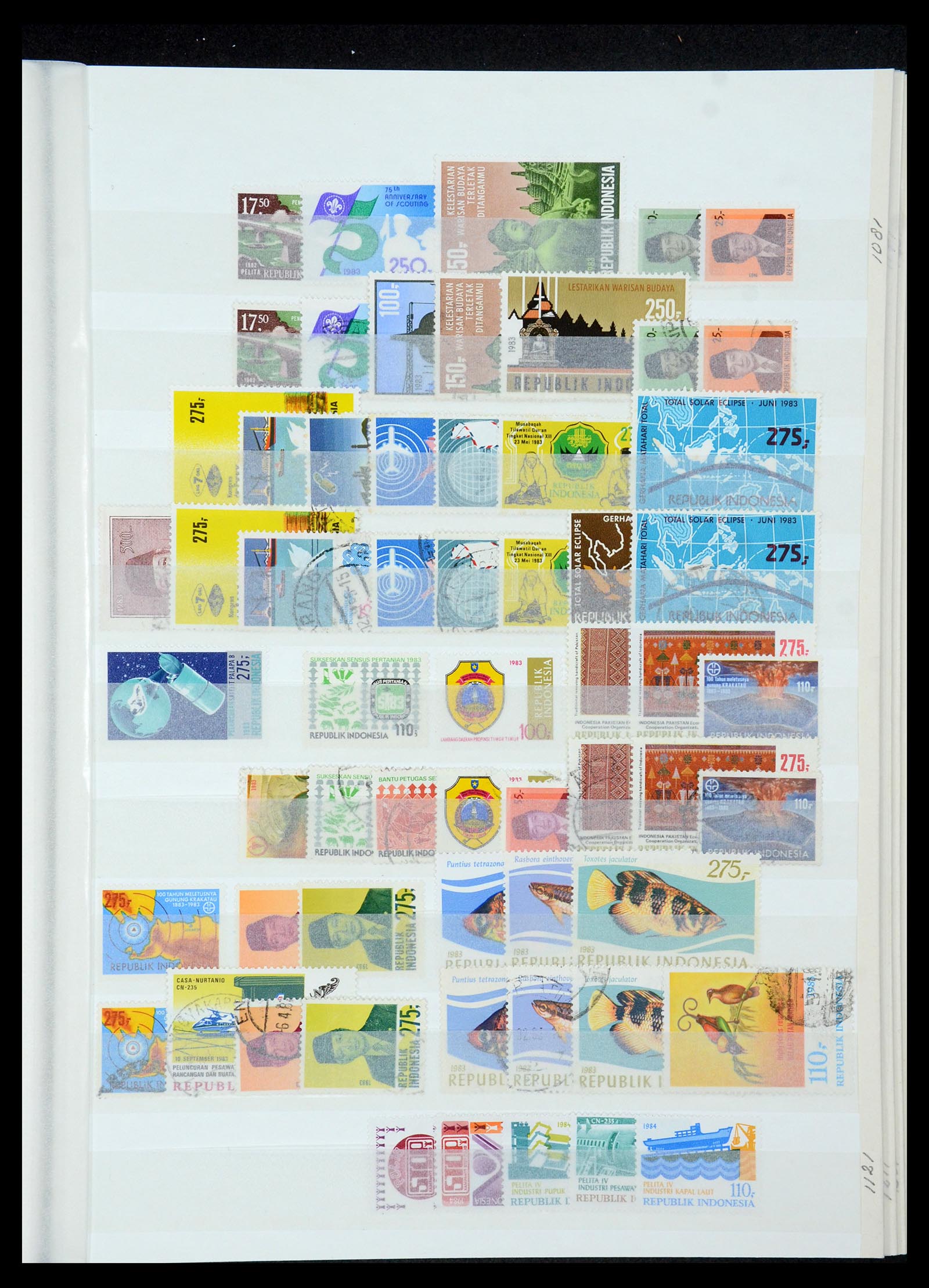 35306 025 - Postzegelverzameling 35306 Indonesië 1948-2000.