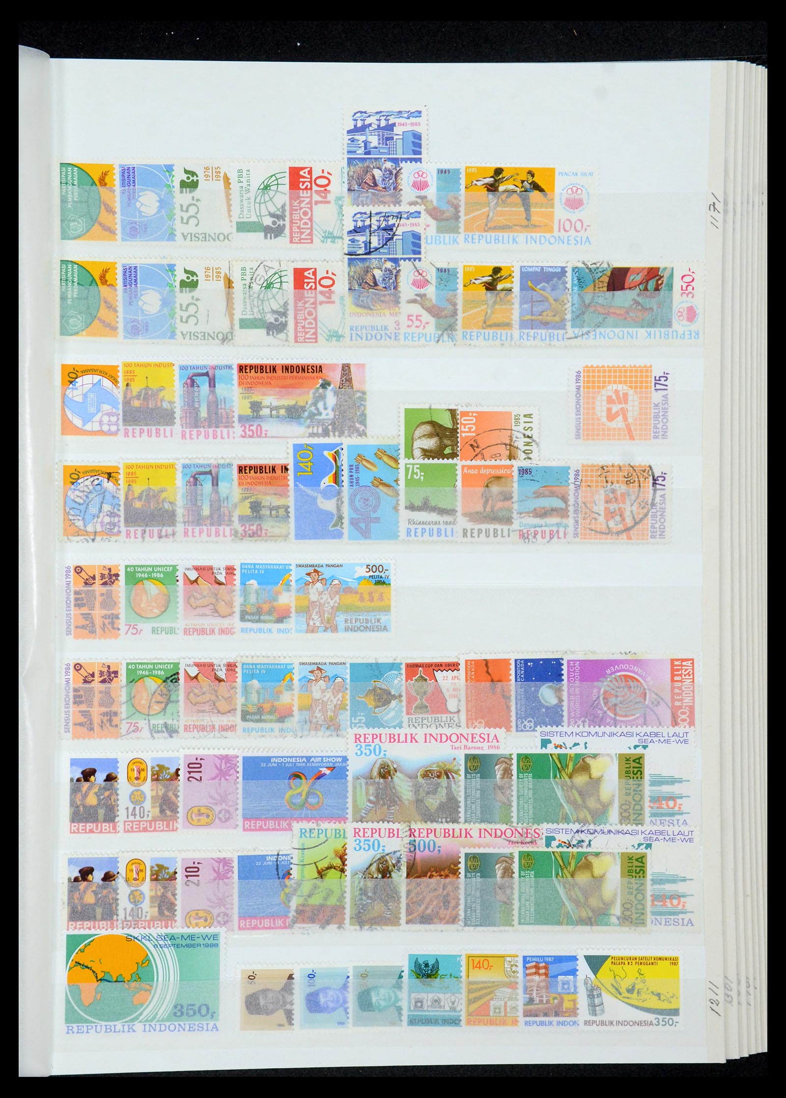 35306 027 - Postzegelverzameling 35306 Indonesië 1948-2000.
