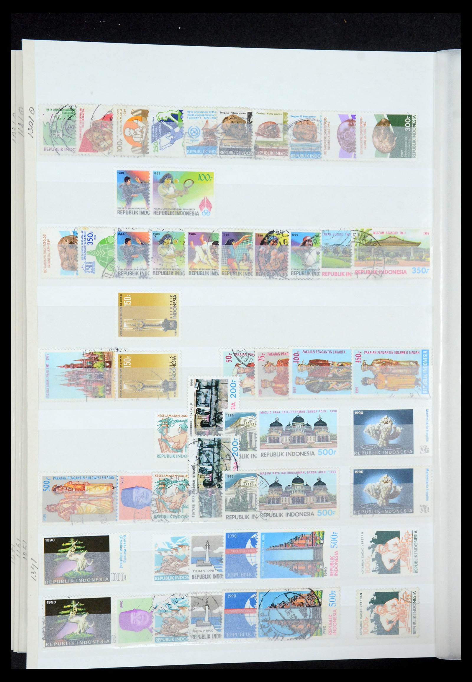 35306 030 - Postzegelverzameling 35306 Indonesië 1948-2000.