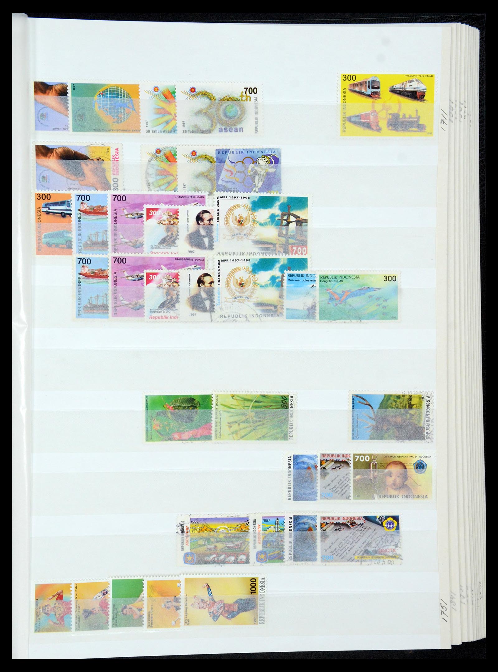 35306 039 - Postzegelverzameling 35306 Indonesië 1948-2000.