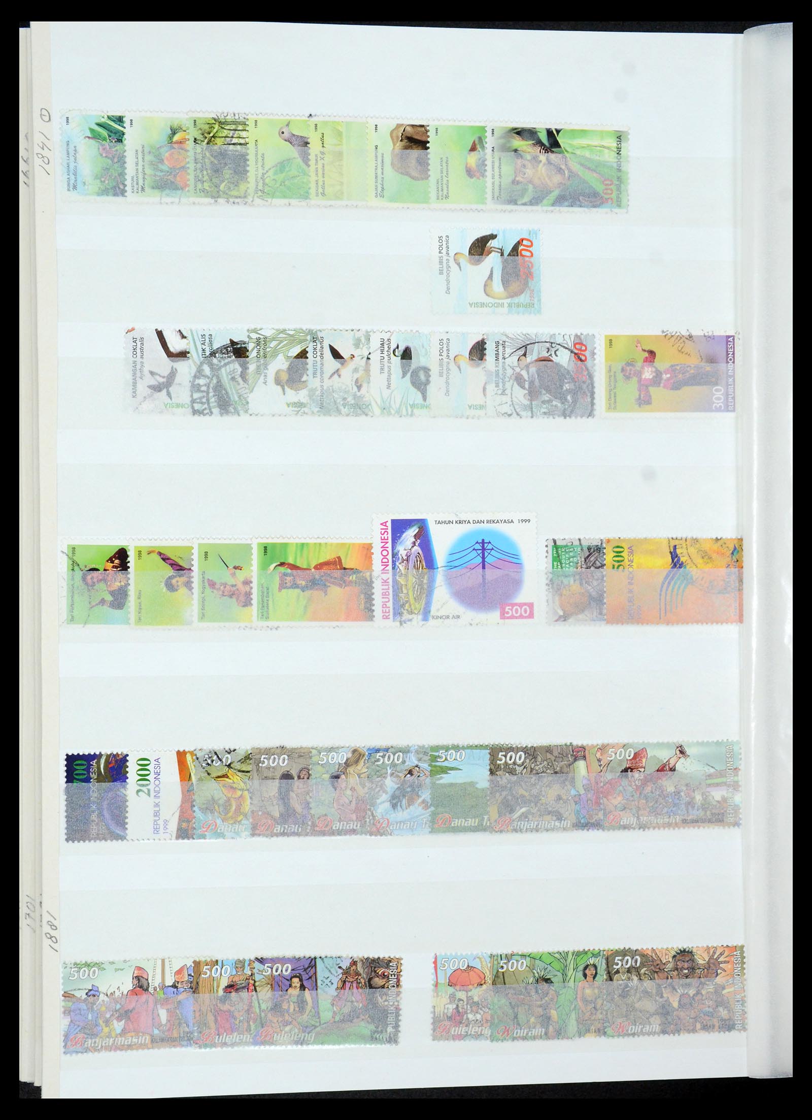 35306 042 - Postzegelverzameling 35306 Indonesië 1948-2000.
