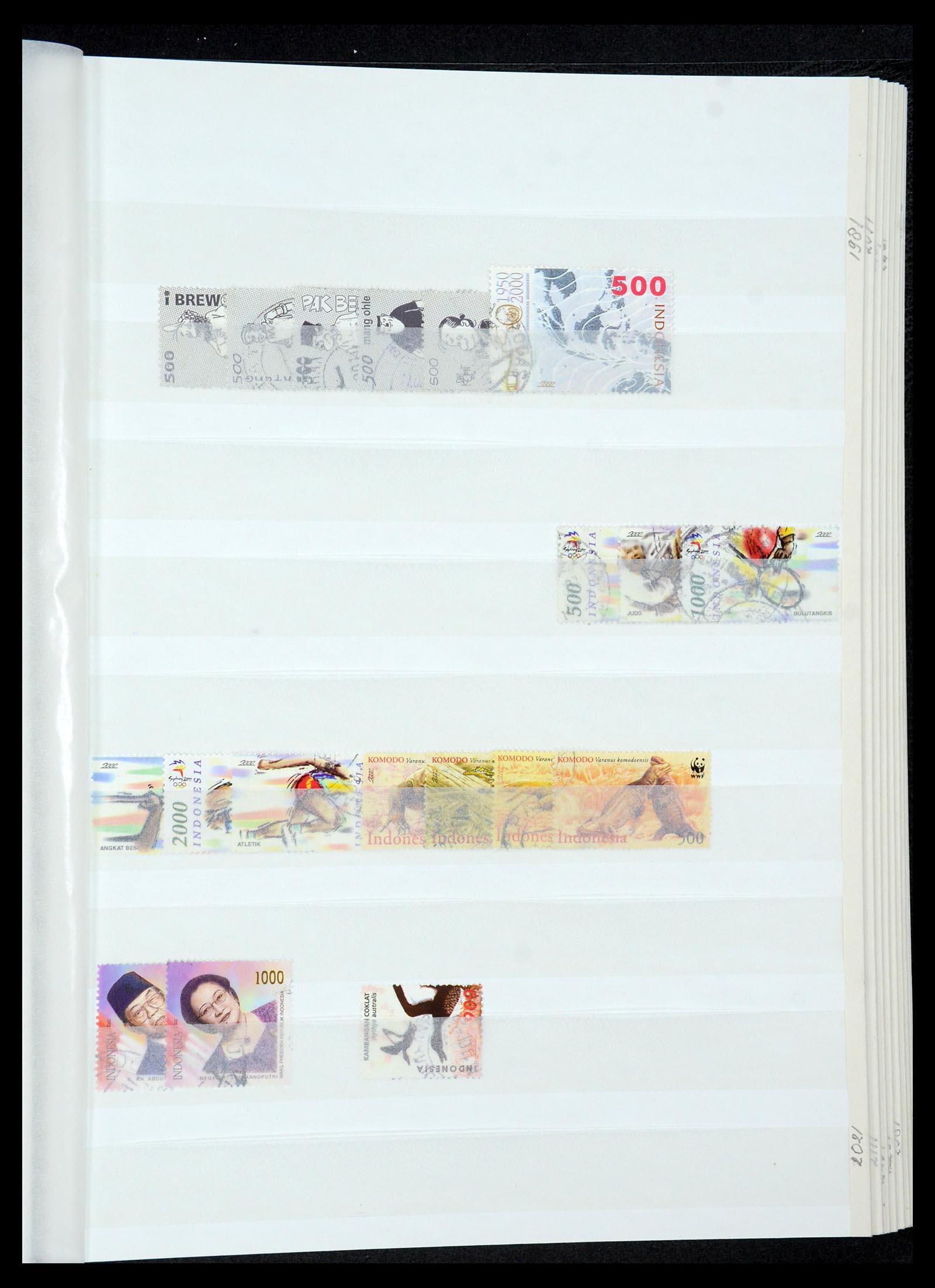 35306 045 - Postzegelverzameling 35306 Indonesië 1948-2000.