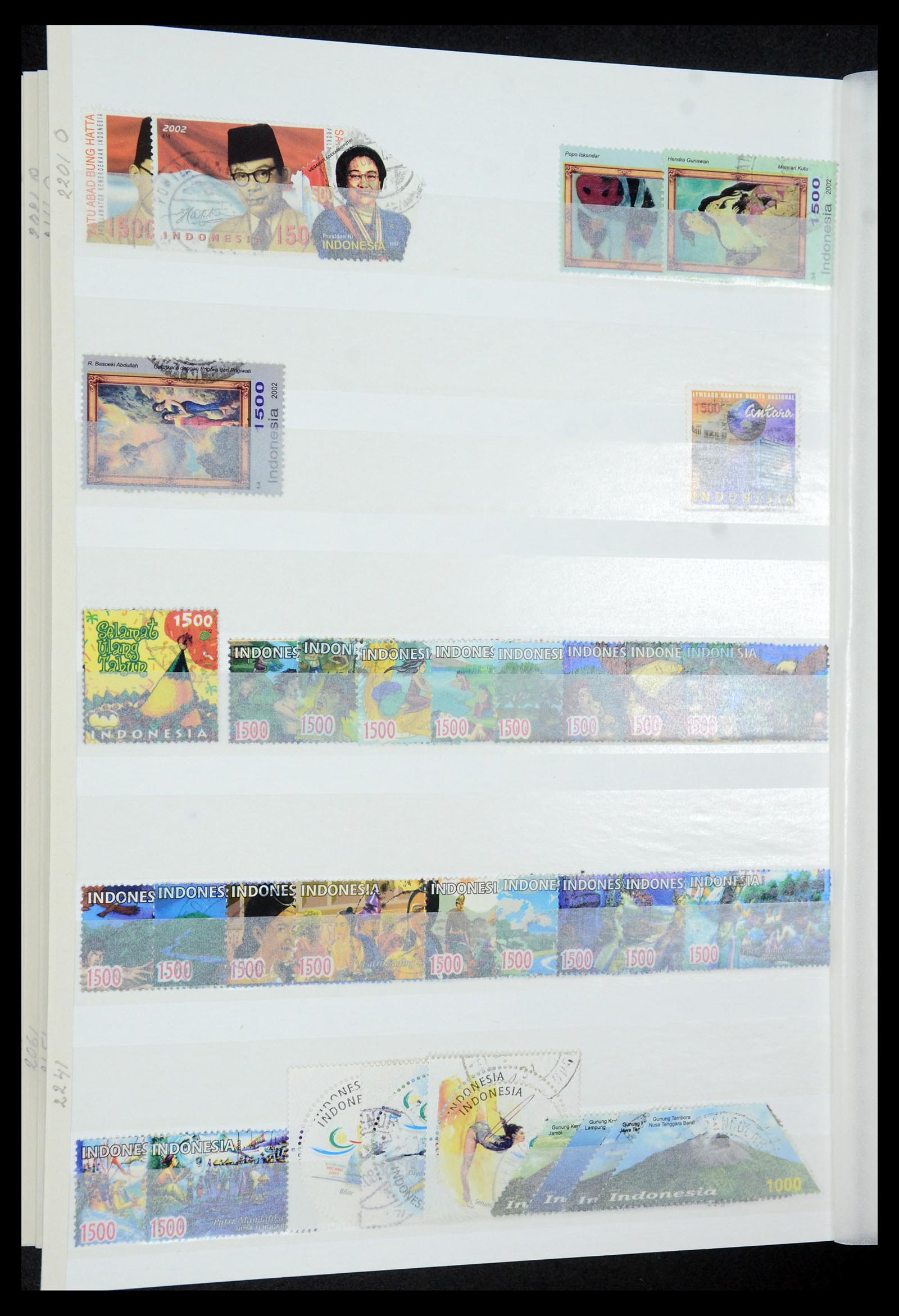 35306 050 - Postzegelverzameling 35306 Indonesië 1948-2000.