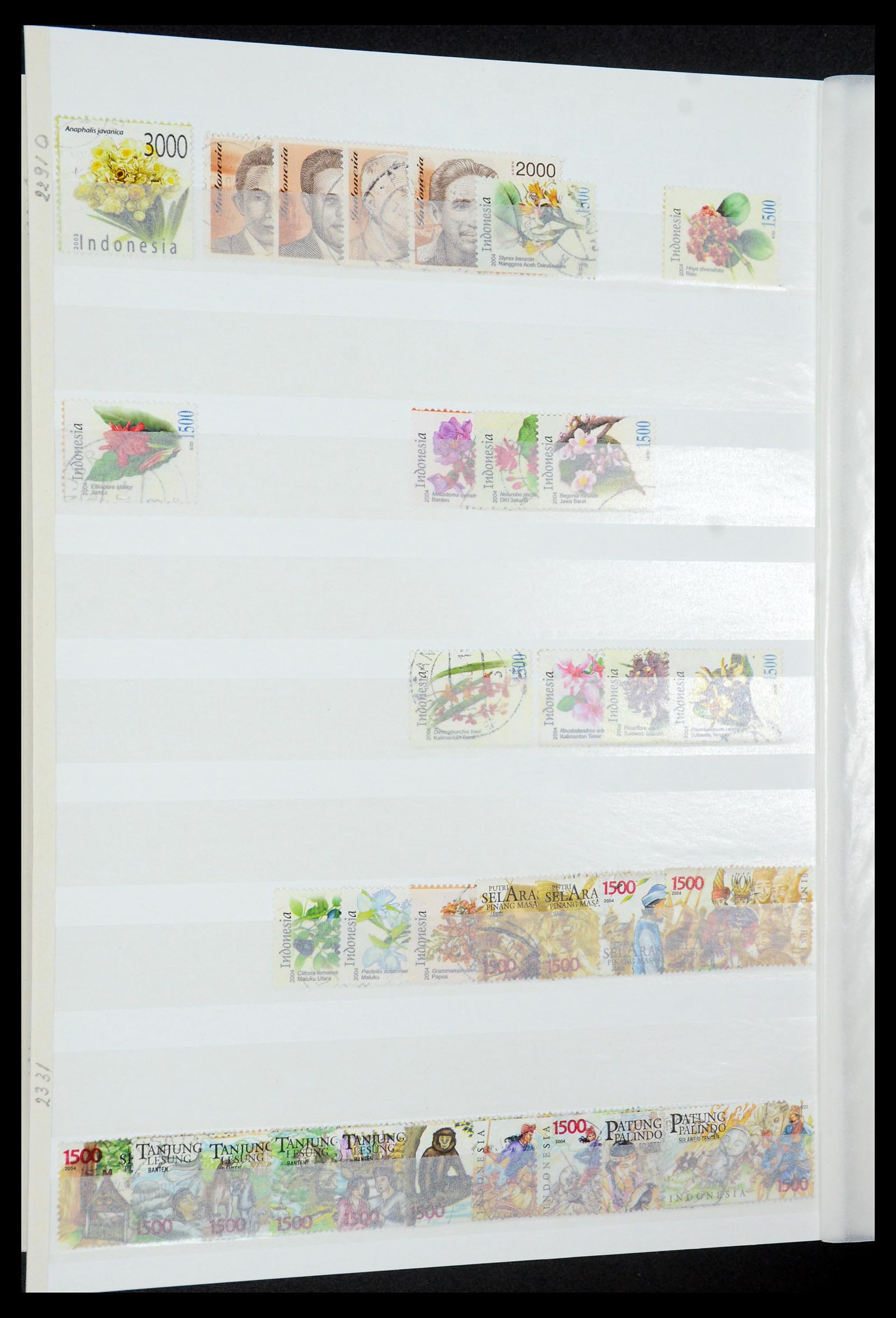 35306 052 - Postzegelverzameling 35306 Indonesië 1948-2000.