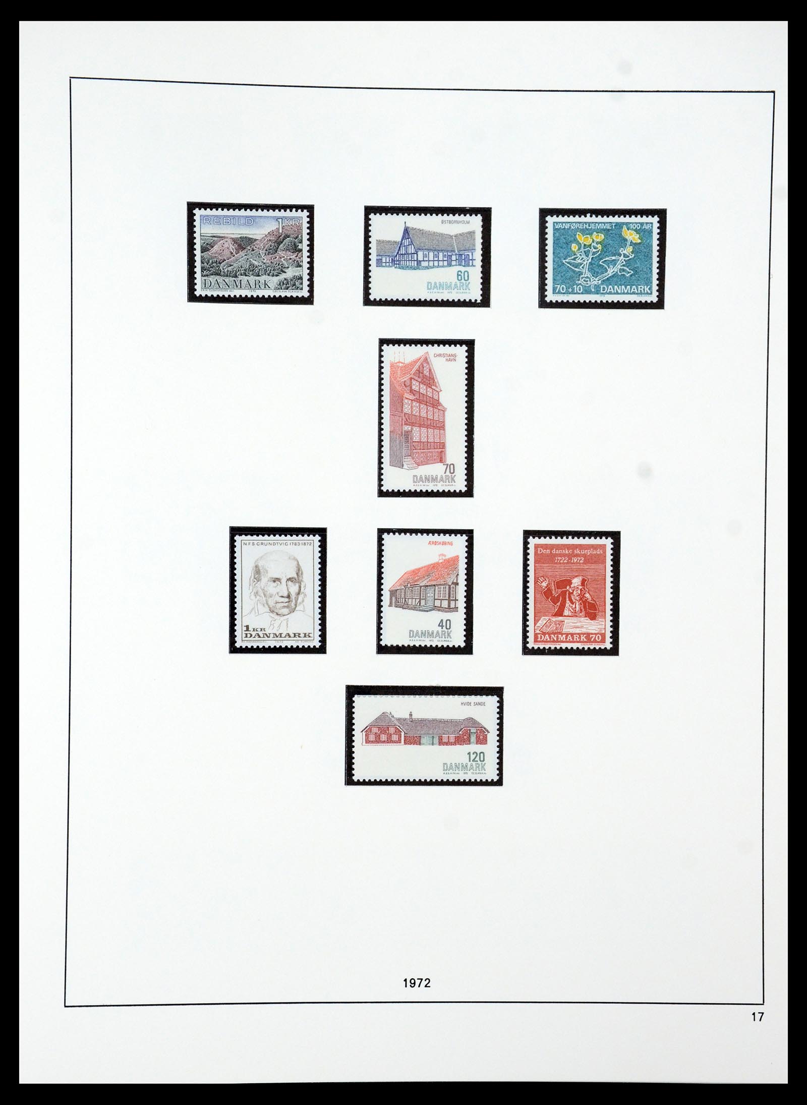 35308 024 - Postzegelverzameling 35308 Denemarken 1945-1998.