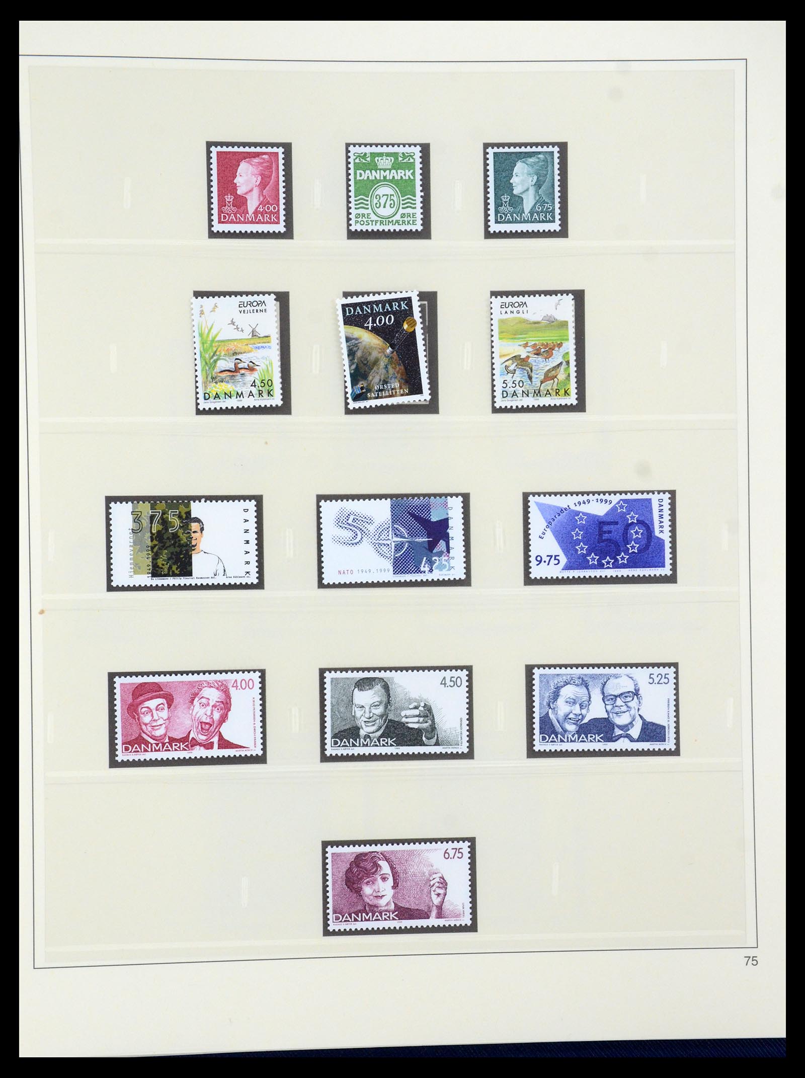 35308 082 - Postzegelverzameling 35308 Denemarken 1945-1998.