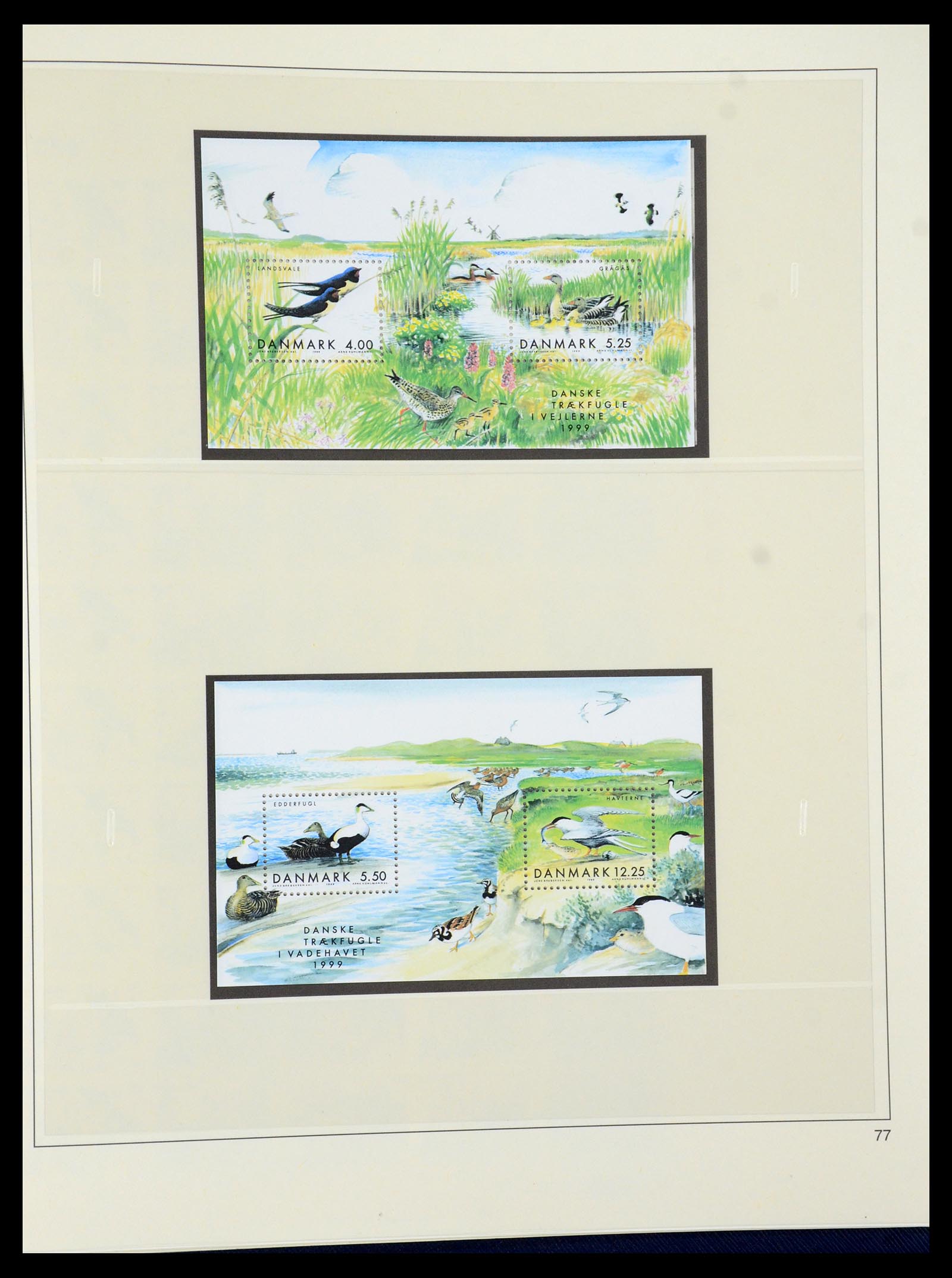 35308 084 - Postzegelverzameling 35308 Denemarken 1945-1998.