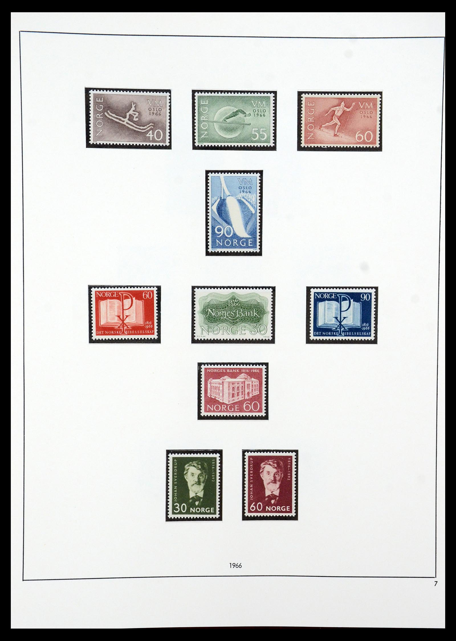 35309 022 - Postzegelverzameling 35309 Noorwegen 1945-1998.