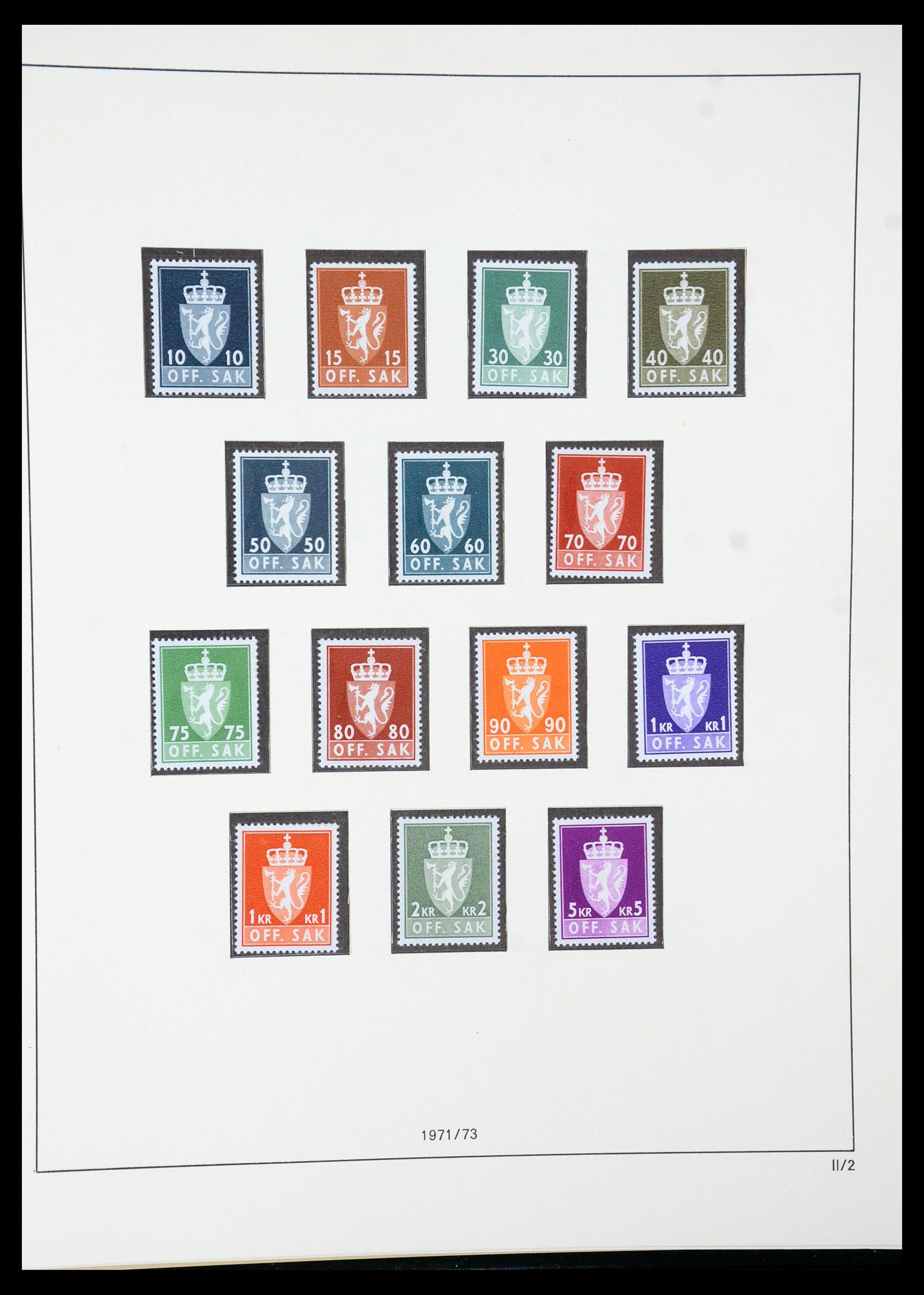 35309 101 - Postzegelverzameling 35309 Noorwegen 1945-1998.