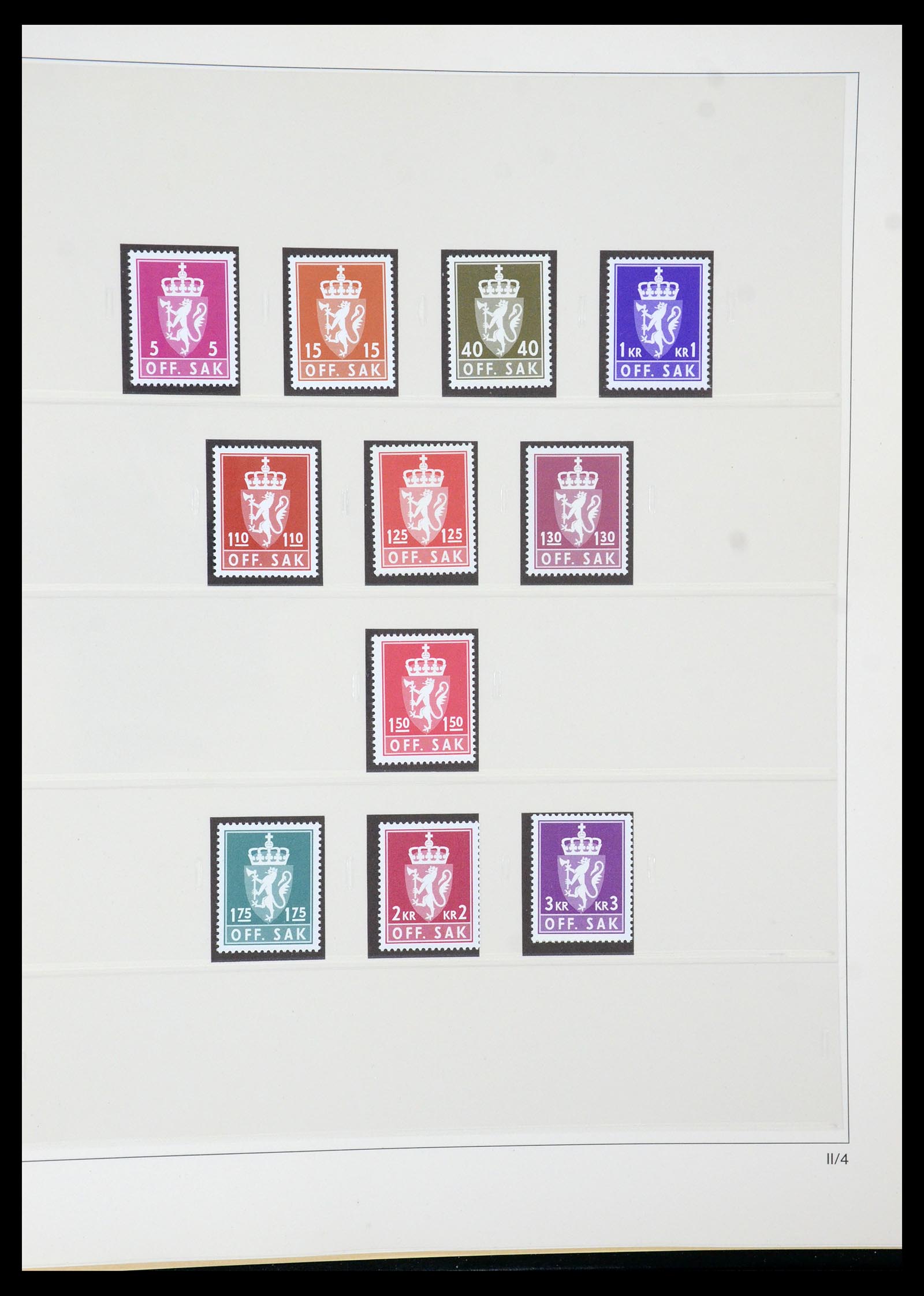 35309 103 - Postzegelverzameling 35309 Noorwegen 1945-1998.