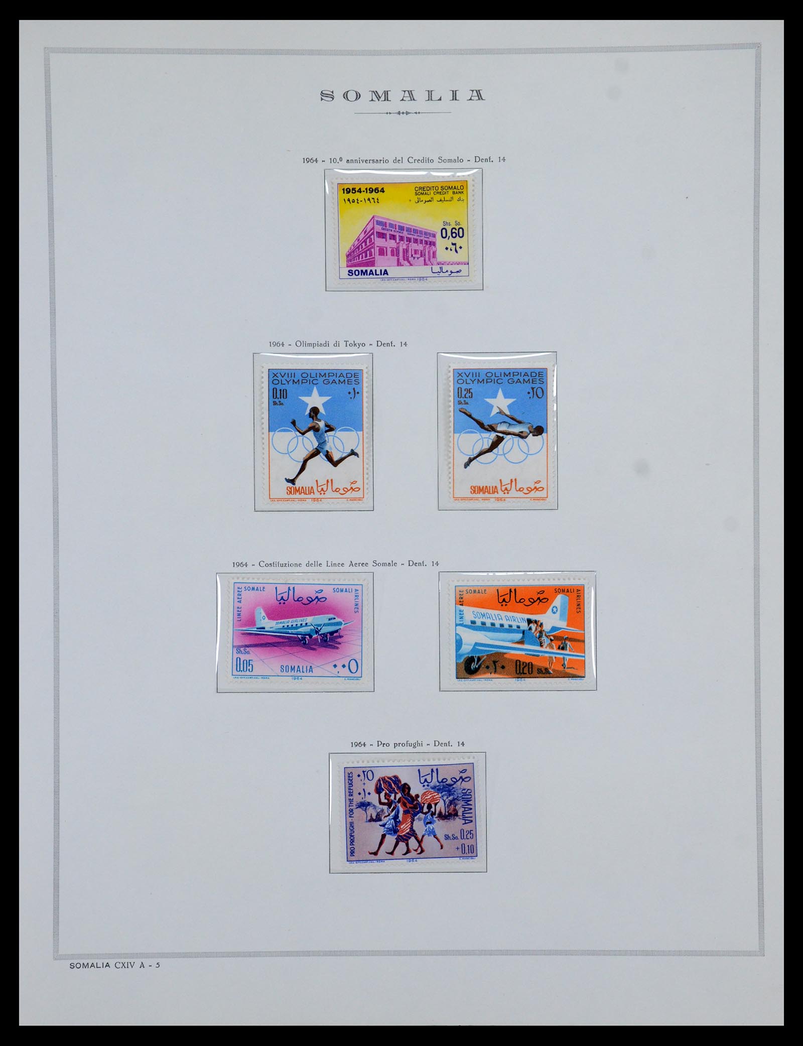 35314 006 - Stamp Collection 35314 Libya and Somalia 1952-1982.