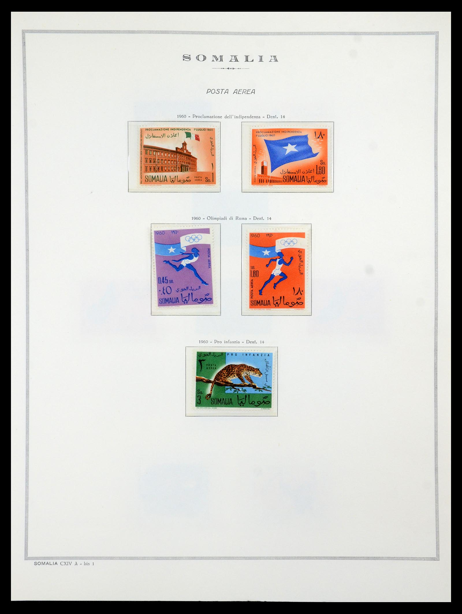 35314 037 - Postzegelverzameling 35314 Libië en Somalië 1952-1982.