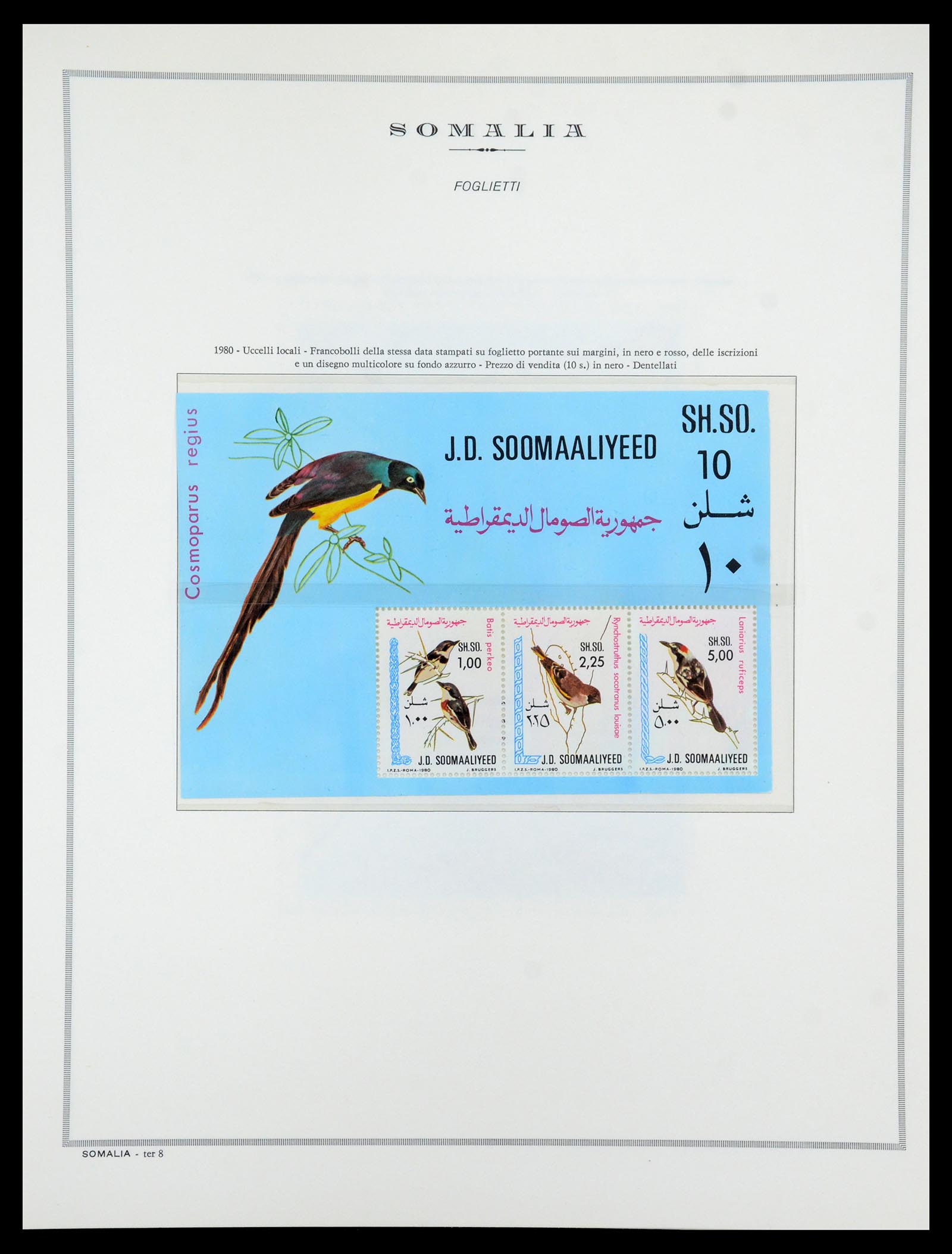 35314 049 - Postzegelverzameling 35314 Libië en Somalië 1952-1982.