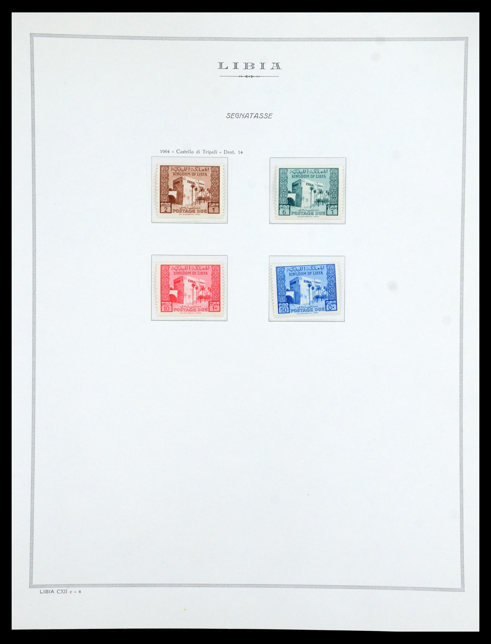 35314 172 - Postzegelverzameling 35314 Libië en Somalië 1952-1982.