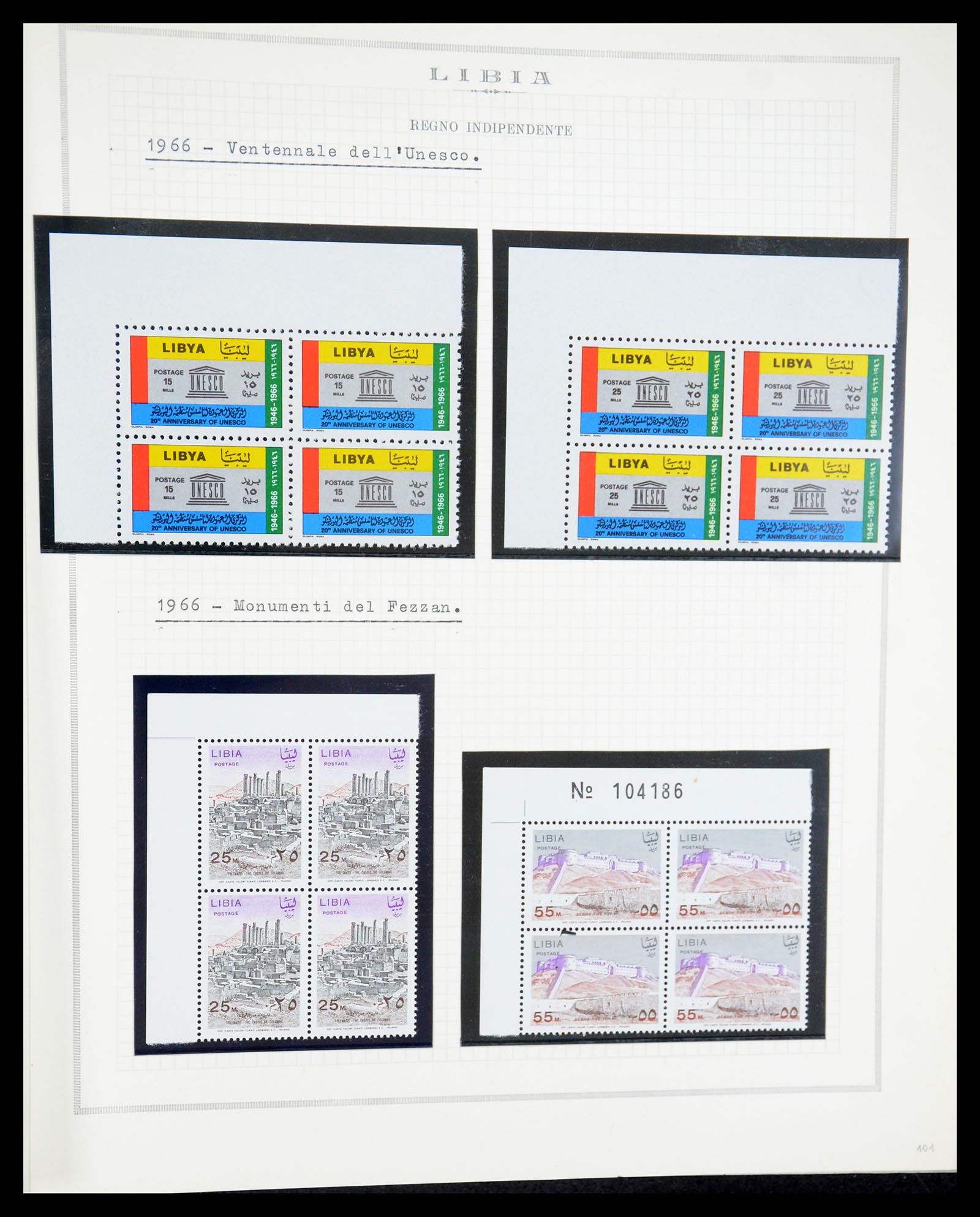 35315 081 - Stamp Collection 35315 Libya 1955-1971.