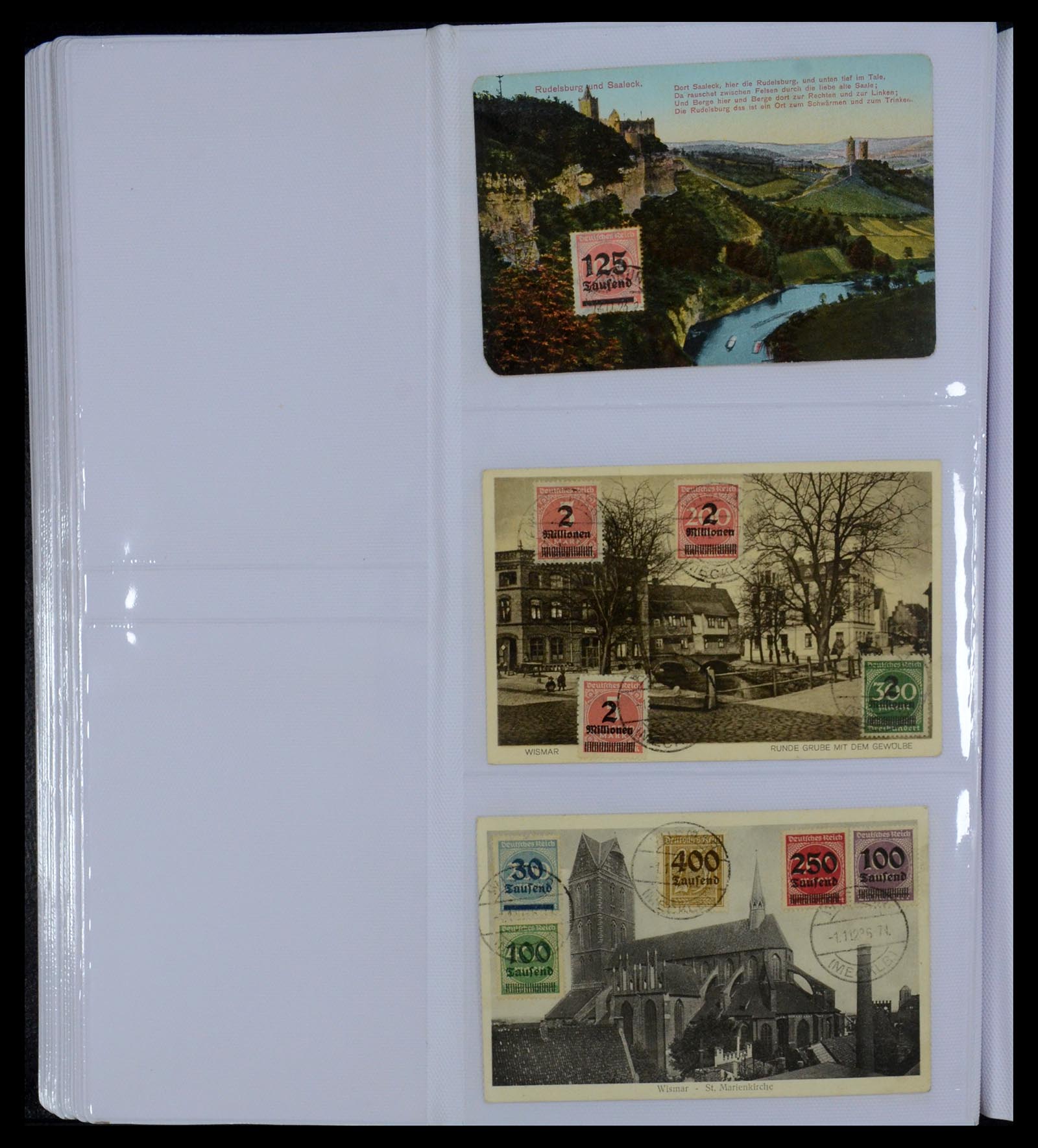 35322 033 - Postzegelverzameling 35322 West Europa ansichtkaarten 1900-1945.