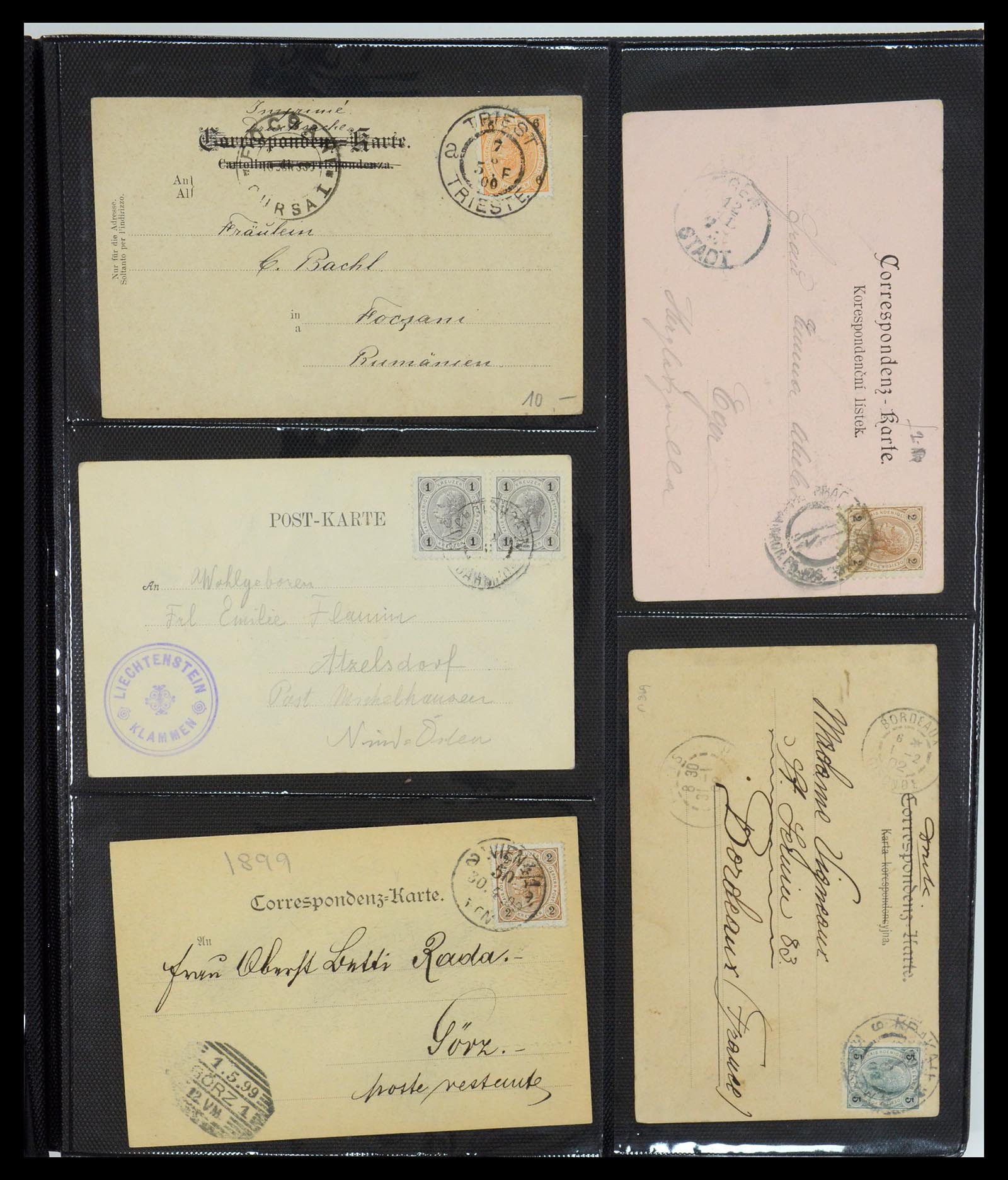 35322 038 - Postzegelverzameling 35322 West Europa ansichtkaarten 1900-1945.