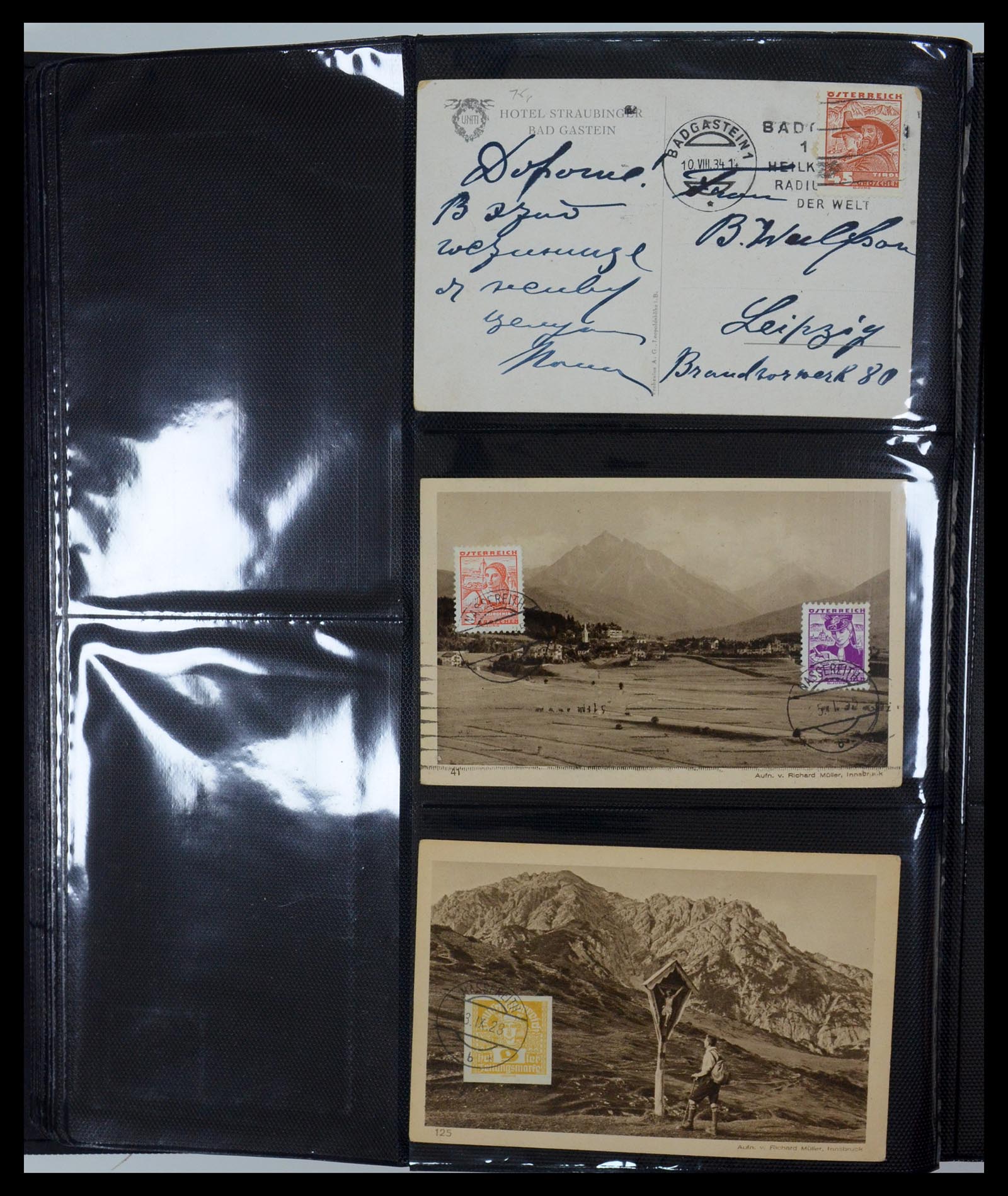 35322 065 - Postzegelverzameling 35322 West Europa ansichtkaarten 1900-1945.
