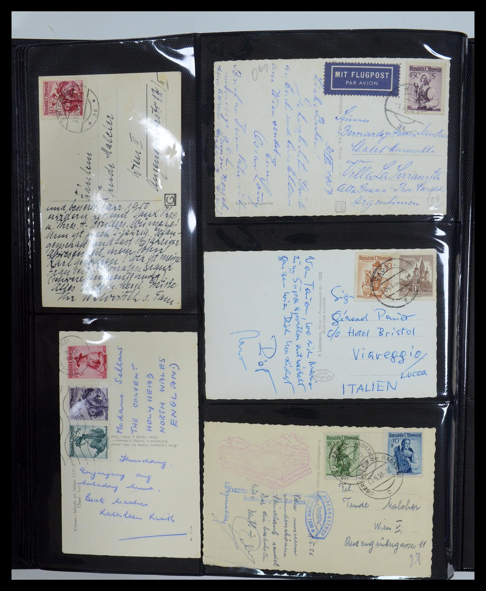 35322 068 - Postzegelverzameling 35322 West Europa ansichtkaarten 1900-1945.