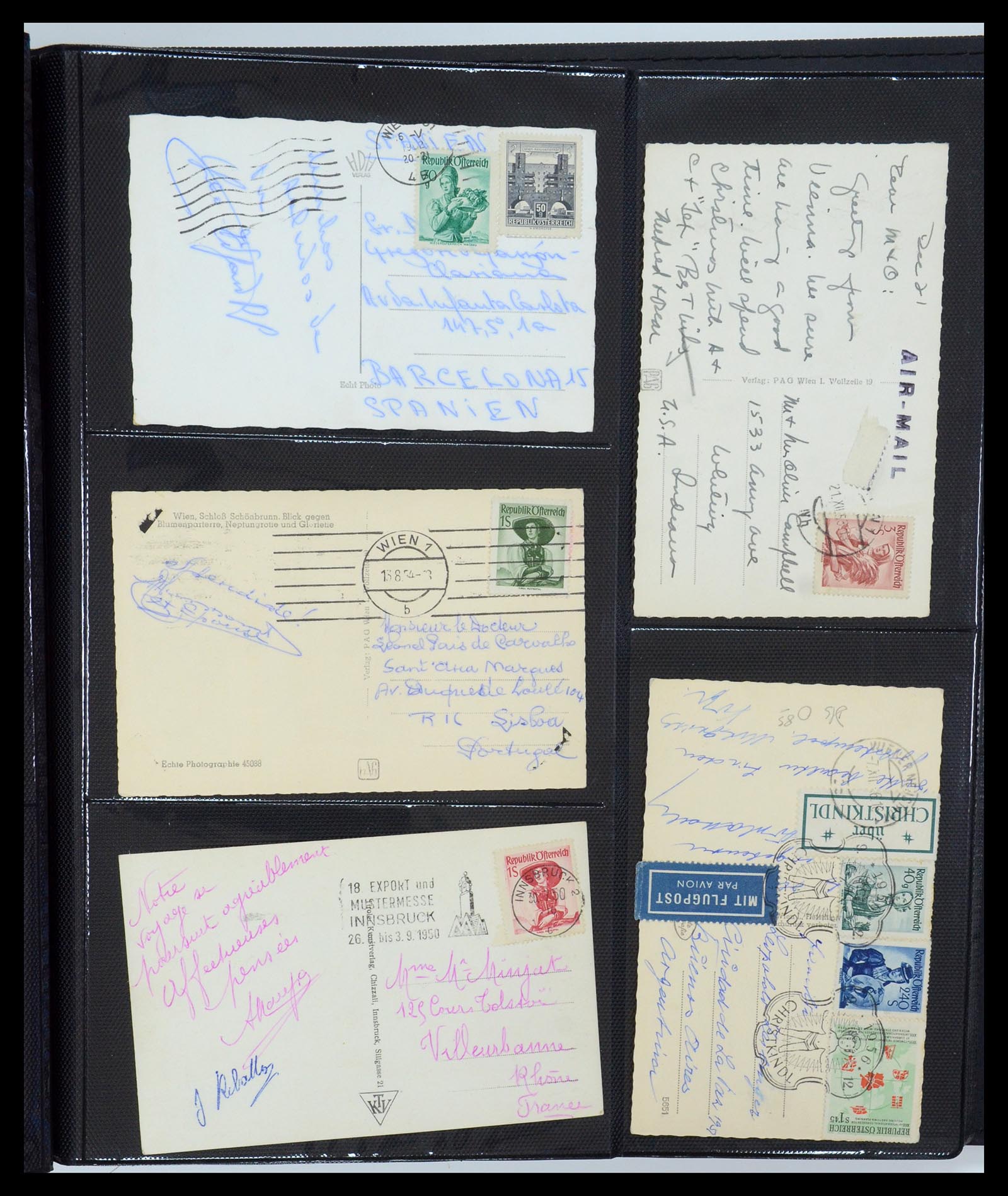 35322 069 - Postzegelverzameling 35322 West Europa ansichtkaarten 1900-1945.