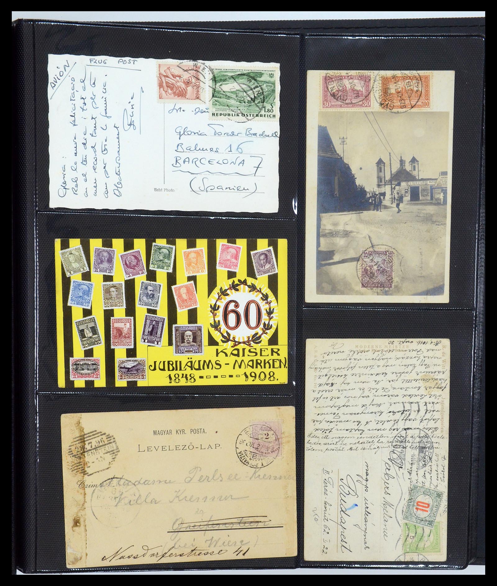 35322 072 - Postzegelverzameling 35322 West Europa ansichtkaarten 1900-1945.