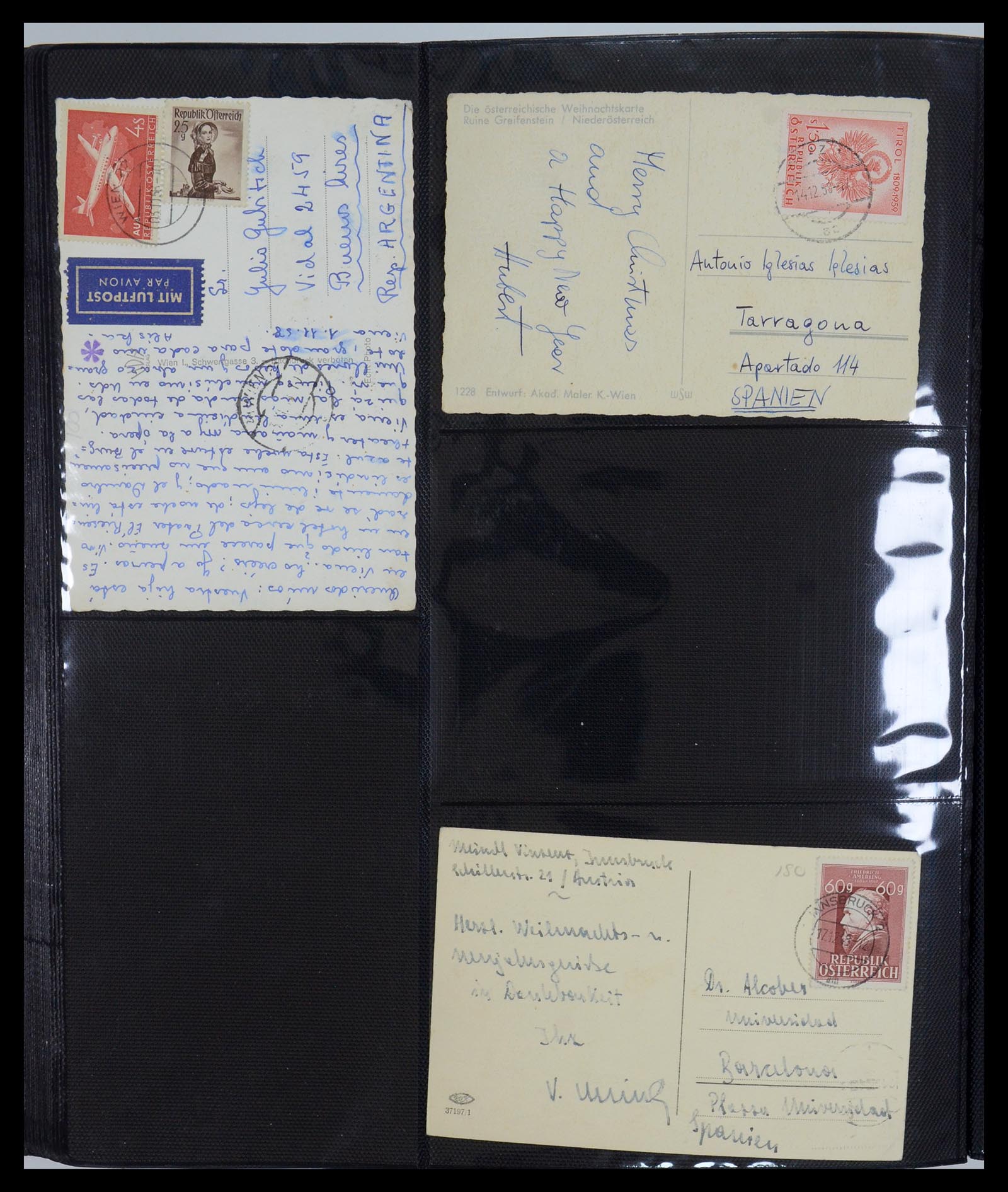 35322 082 - Postzegelverzameling 35322 West Europa ansichtkaarten 1900-1945.