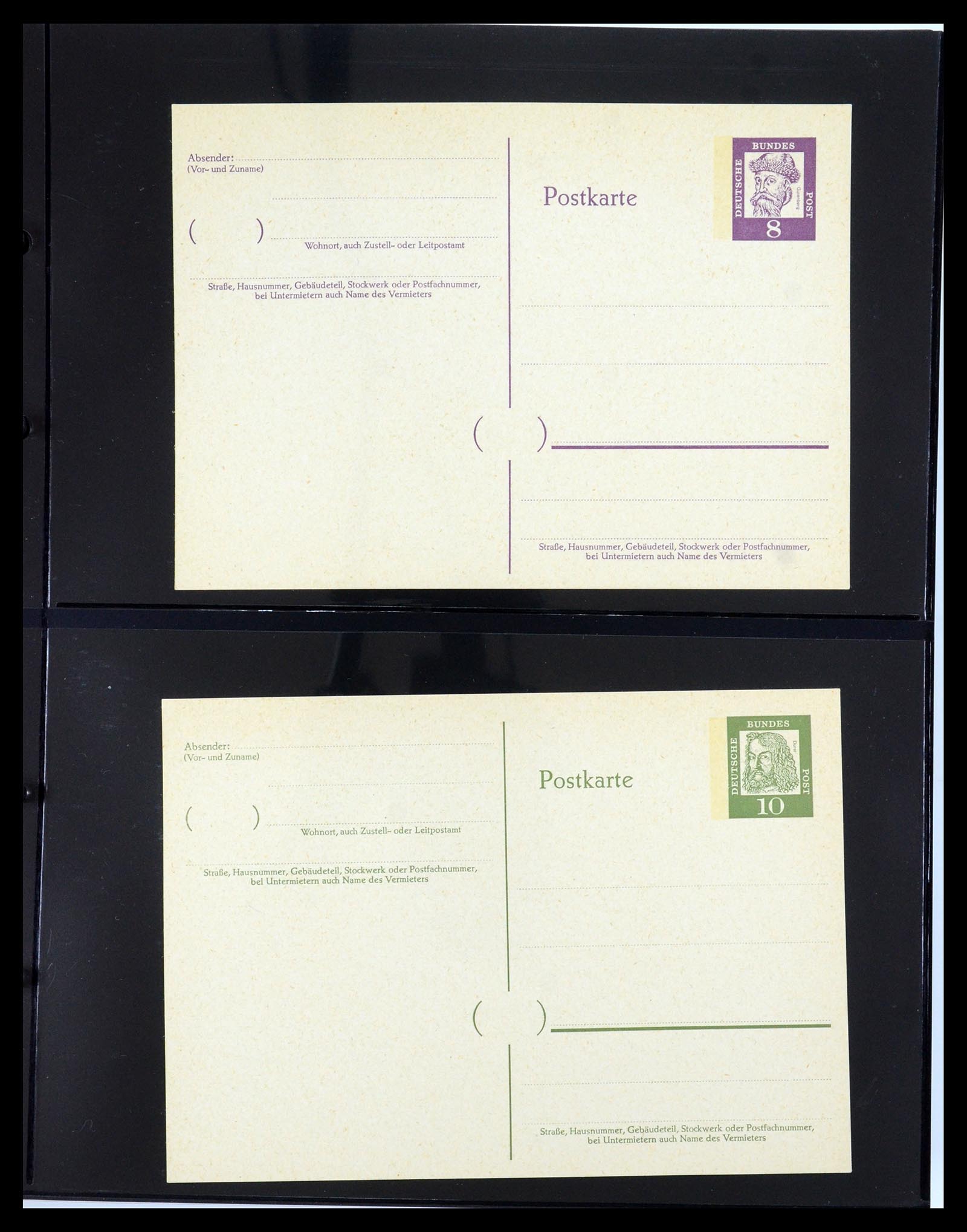 35323 012 - Postzegelverzameling 35323 Duitsland postwaardestukken 1934-2019!