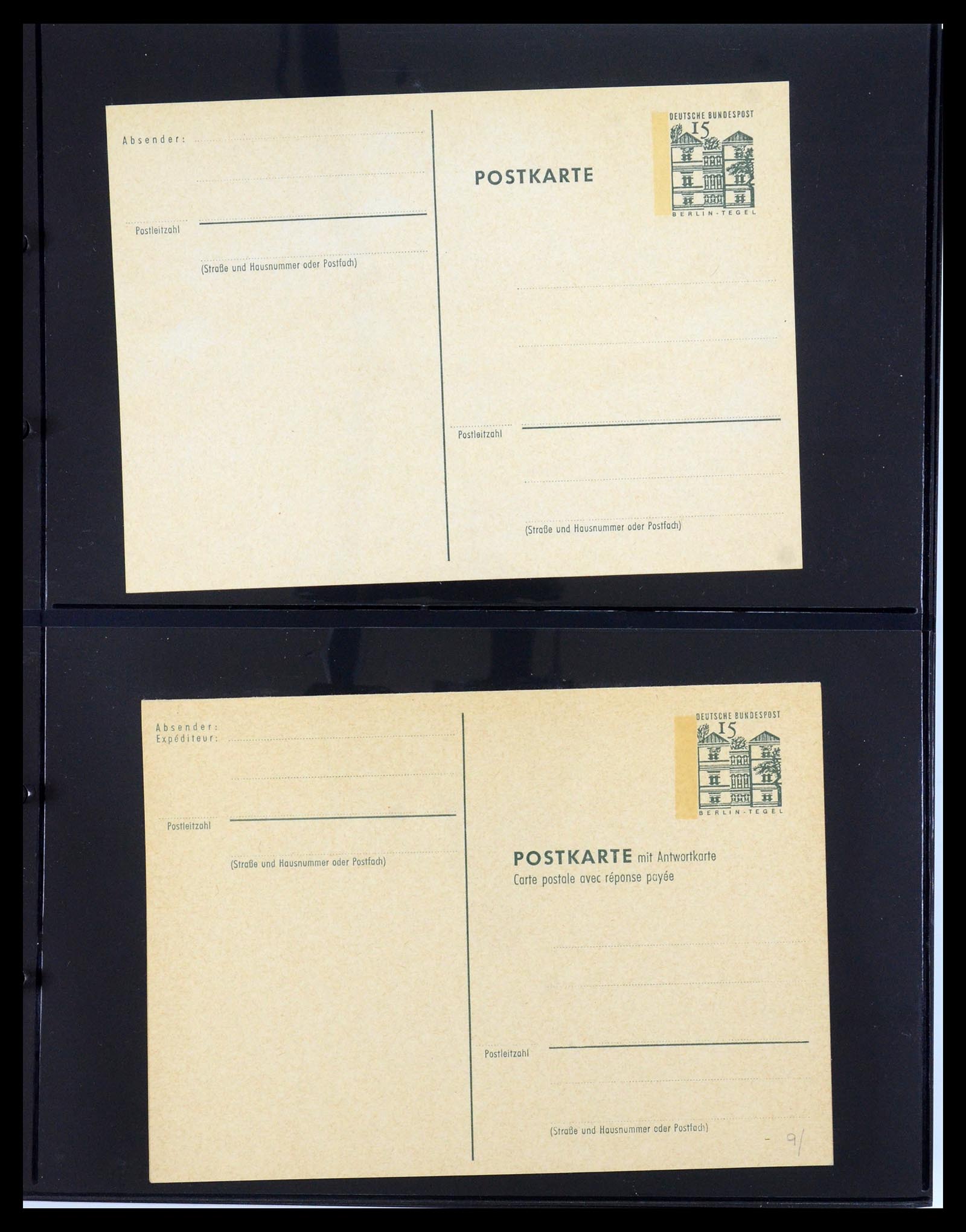 35323 015 - Postzegelverzameling 35323 Duitsland postwaardestukken 1934-2019!